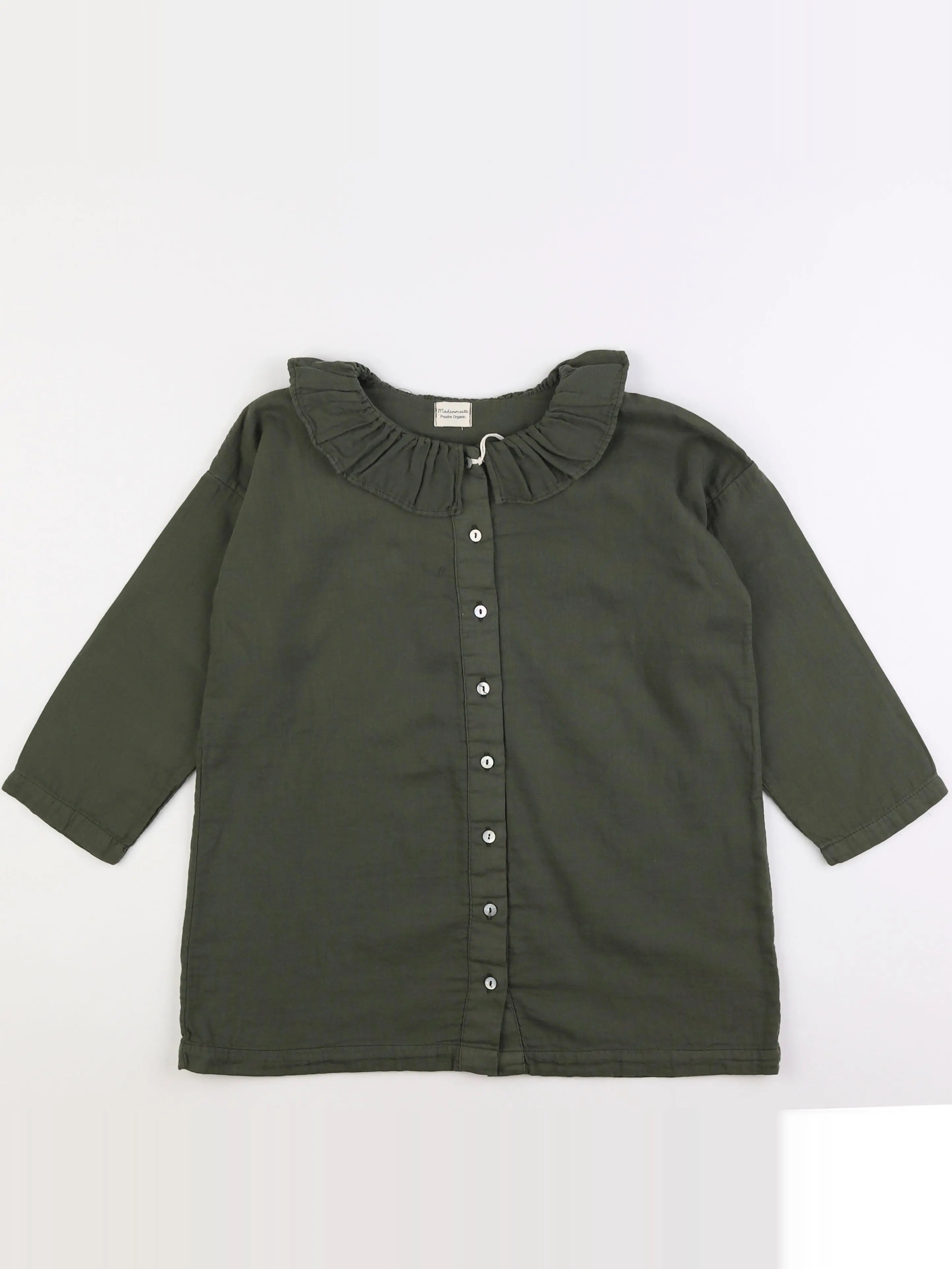 Poudre Organic - blouse vert - 12 ans