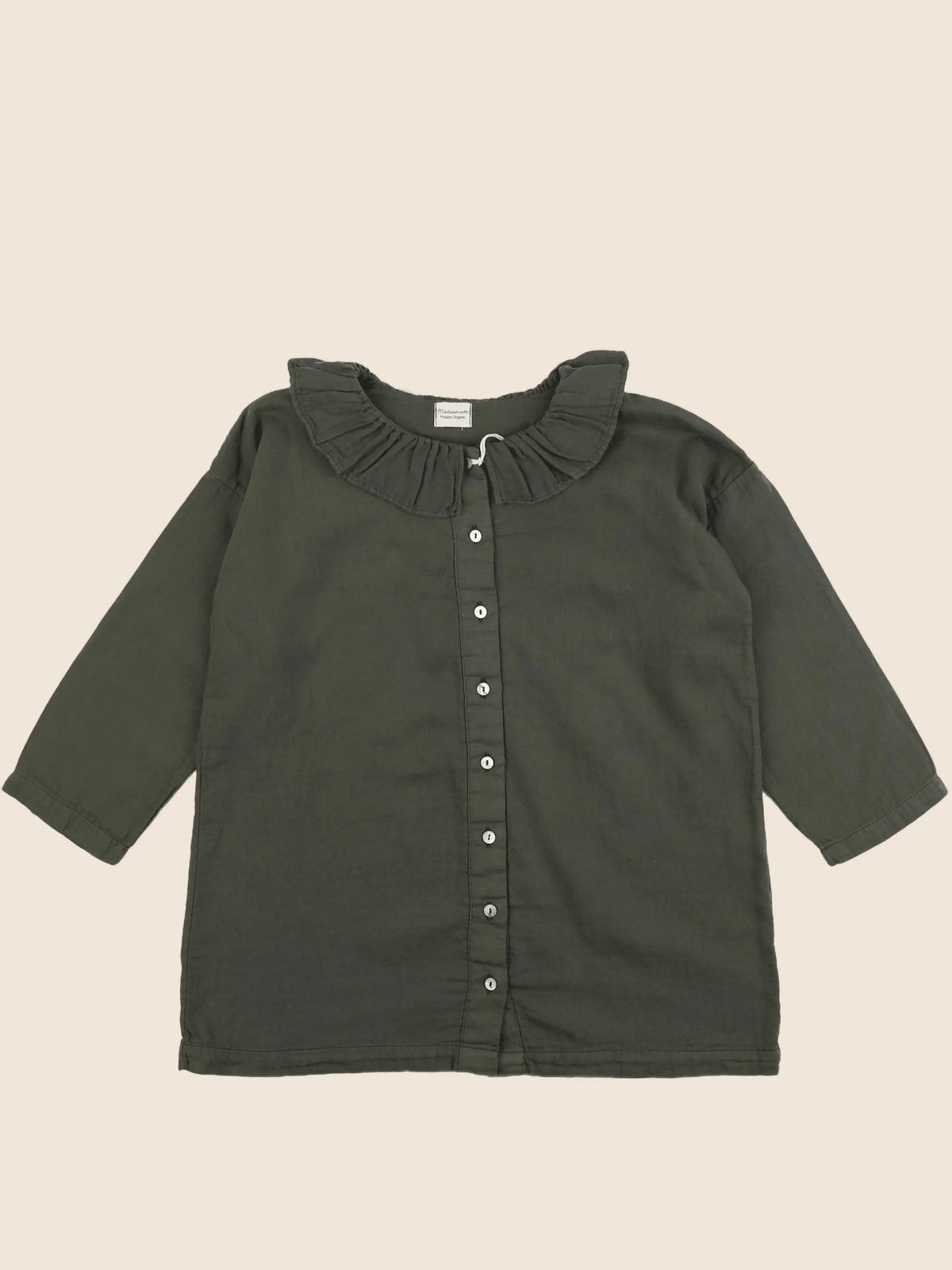 Poudre Organic - blouse vert - 12 ans