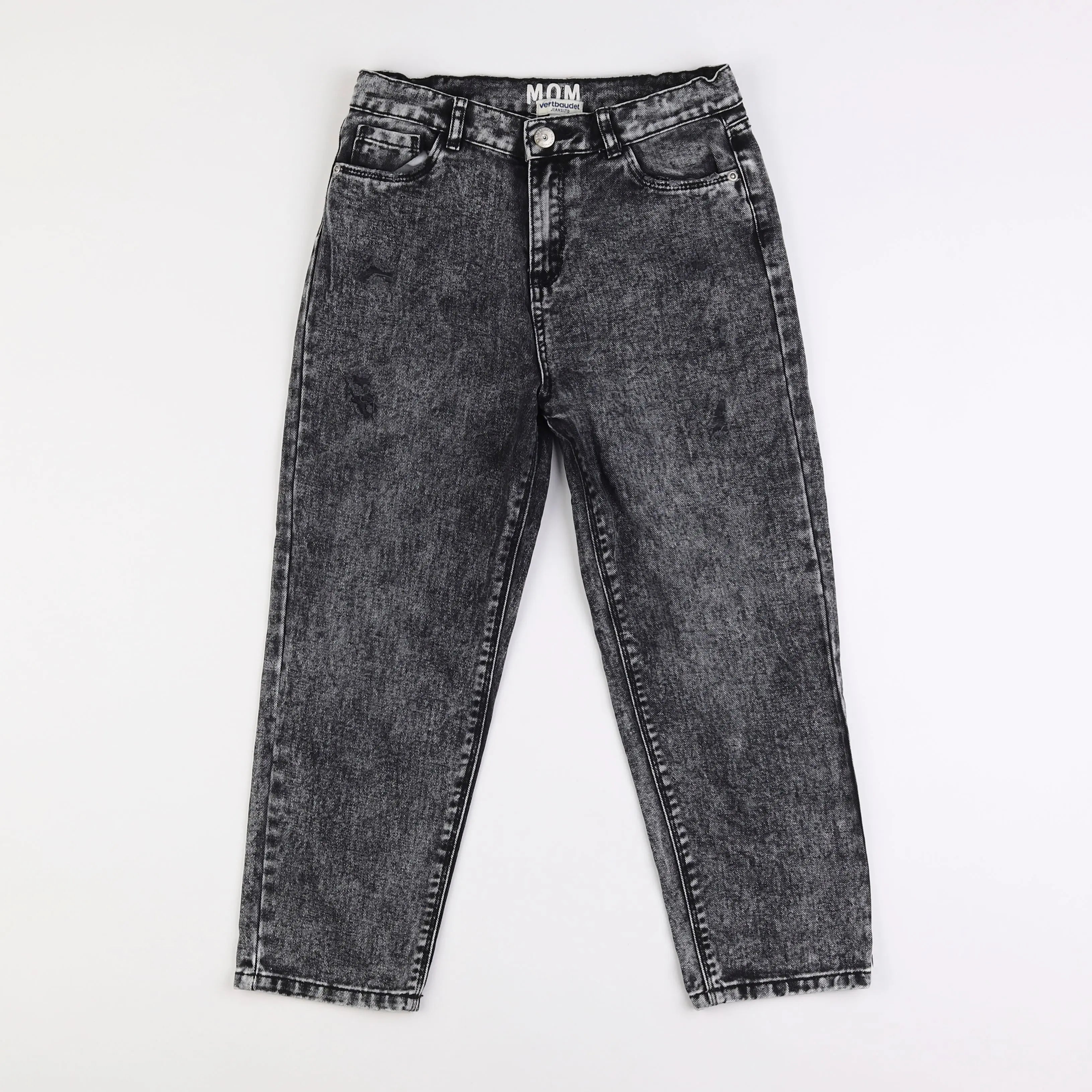 Vertbaudet - jean gris - 10 ans