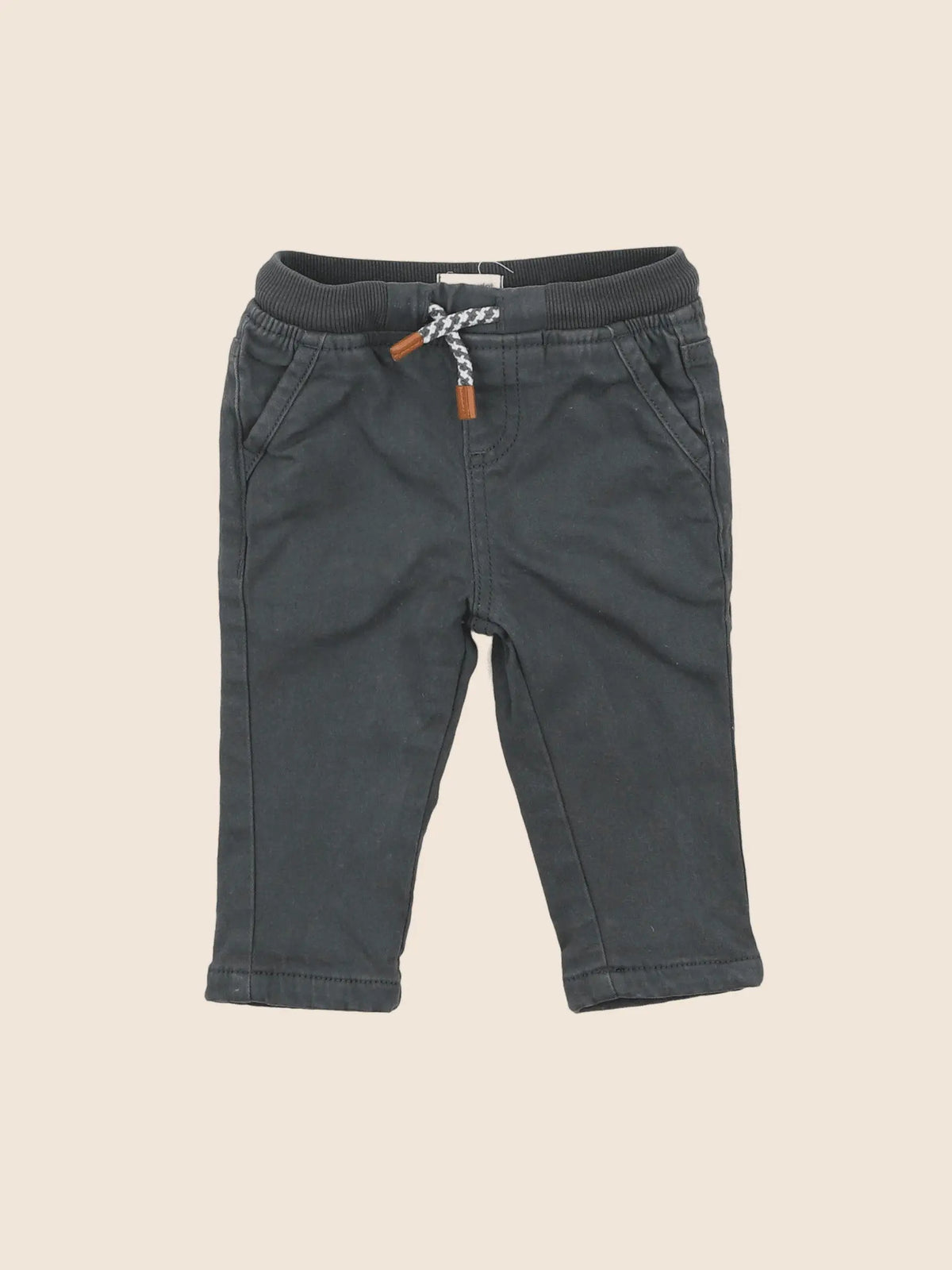 Vertbaudet - pantalon vert - 6 mois