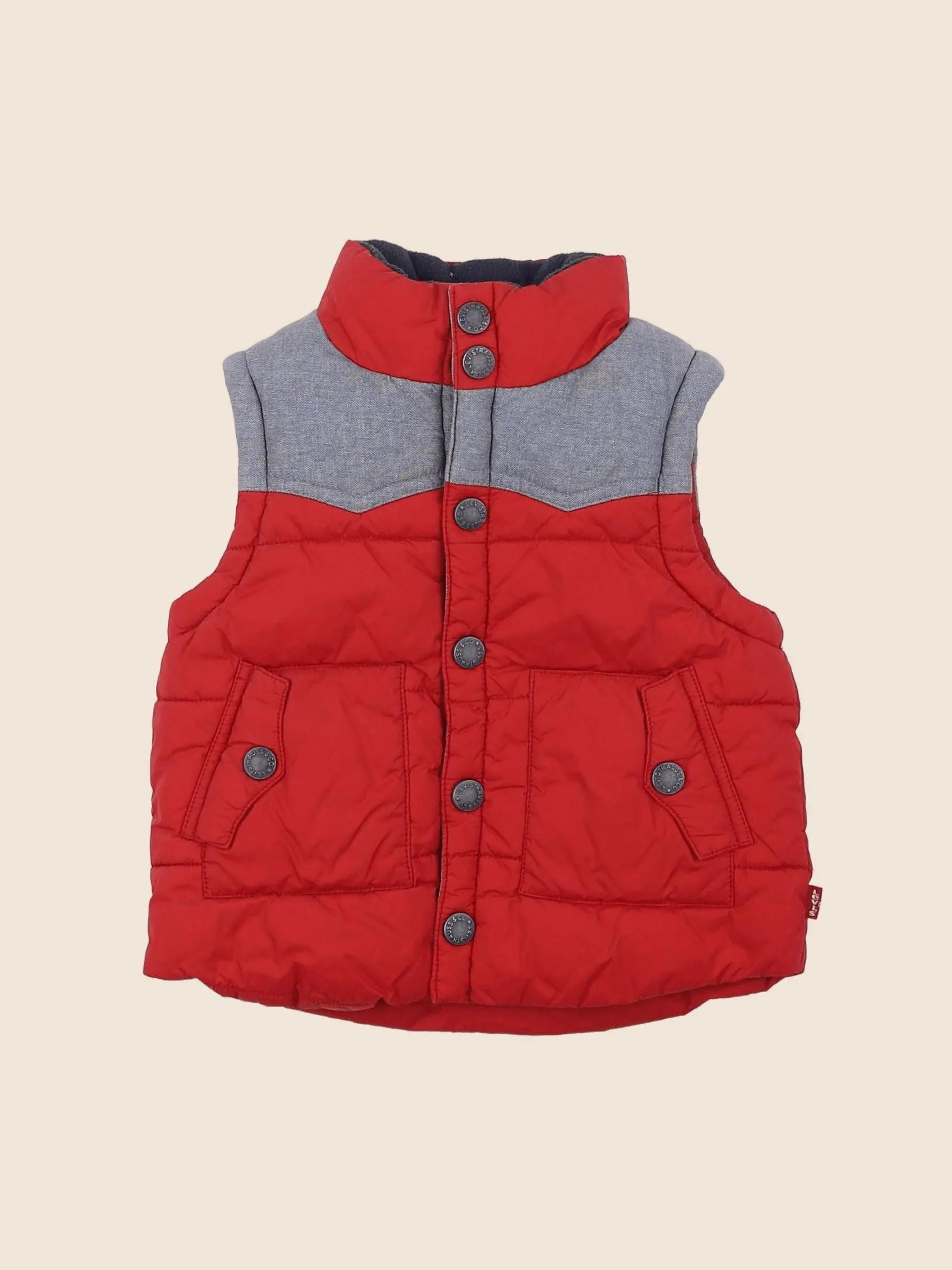 Levi's - doudoune rouge - 6 mois