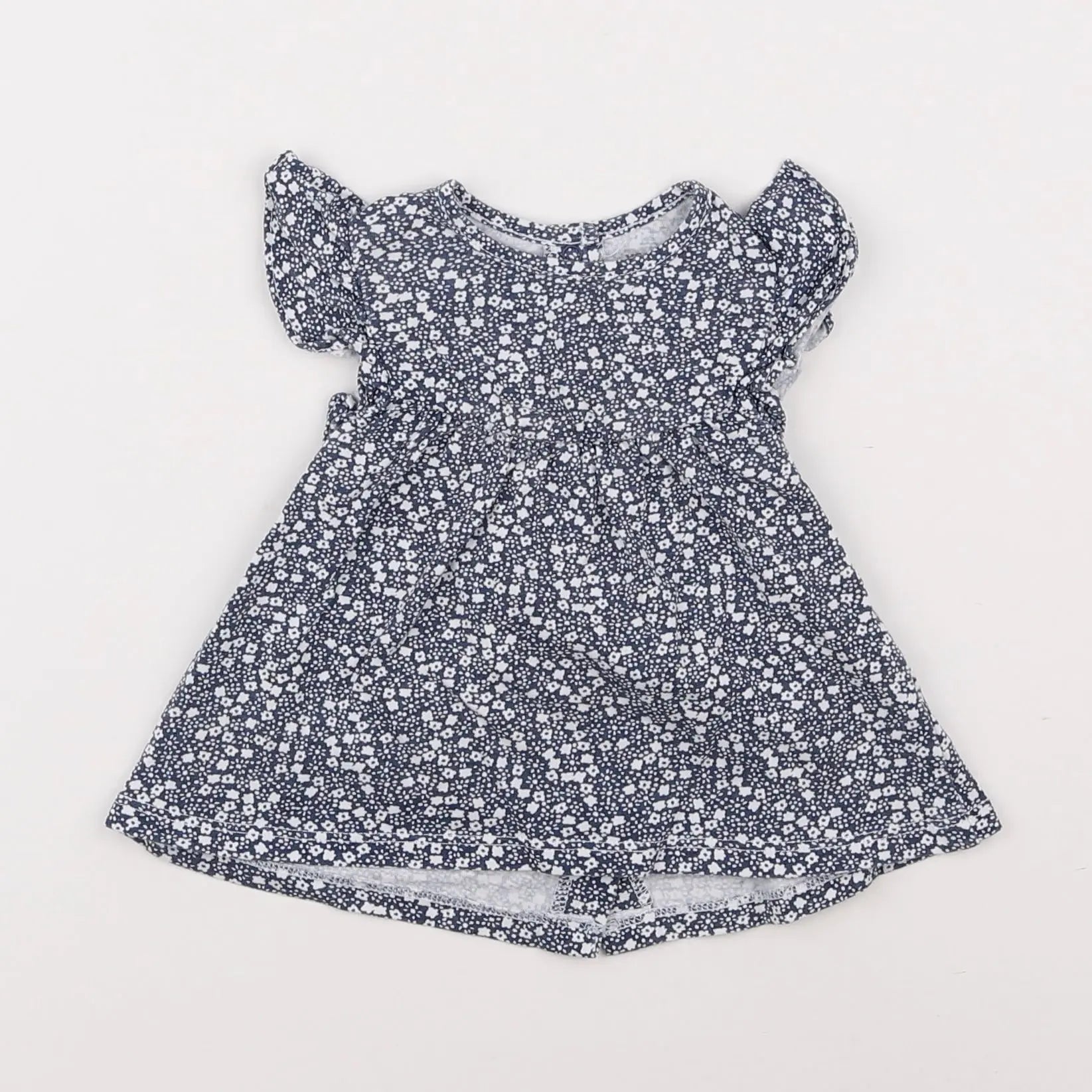 Vertbaudet - robe bleu - 6 mois