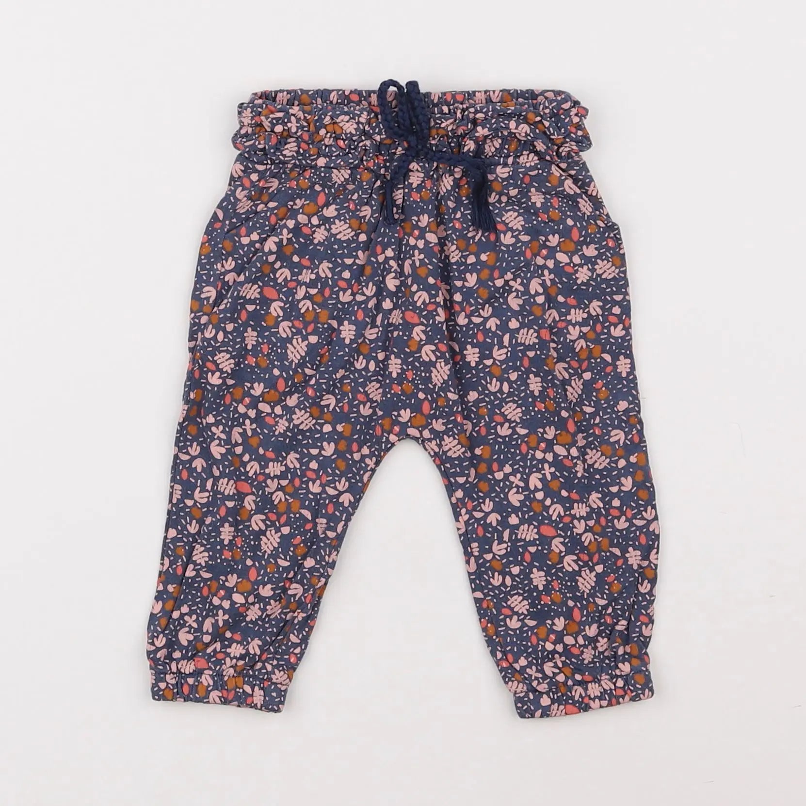 Vertbaudet - pantalon multicolore - 6 mois