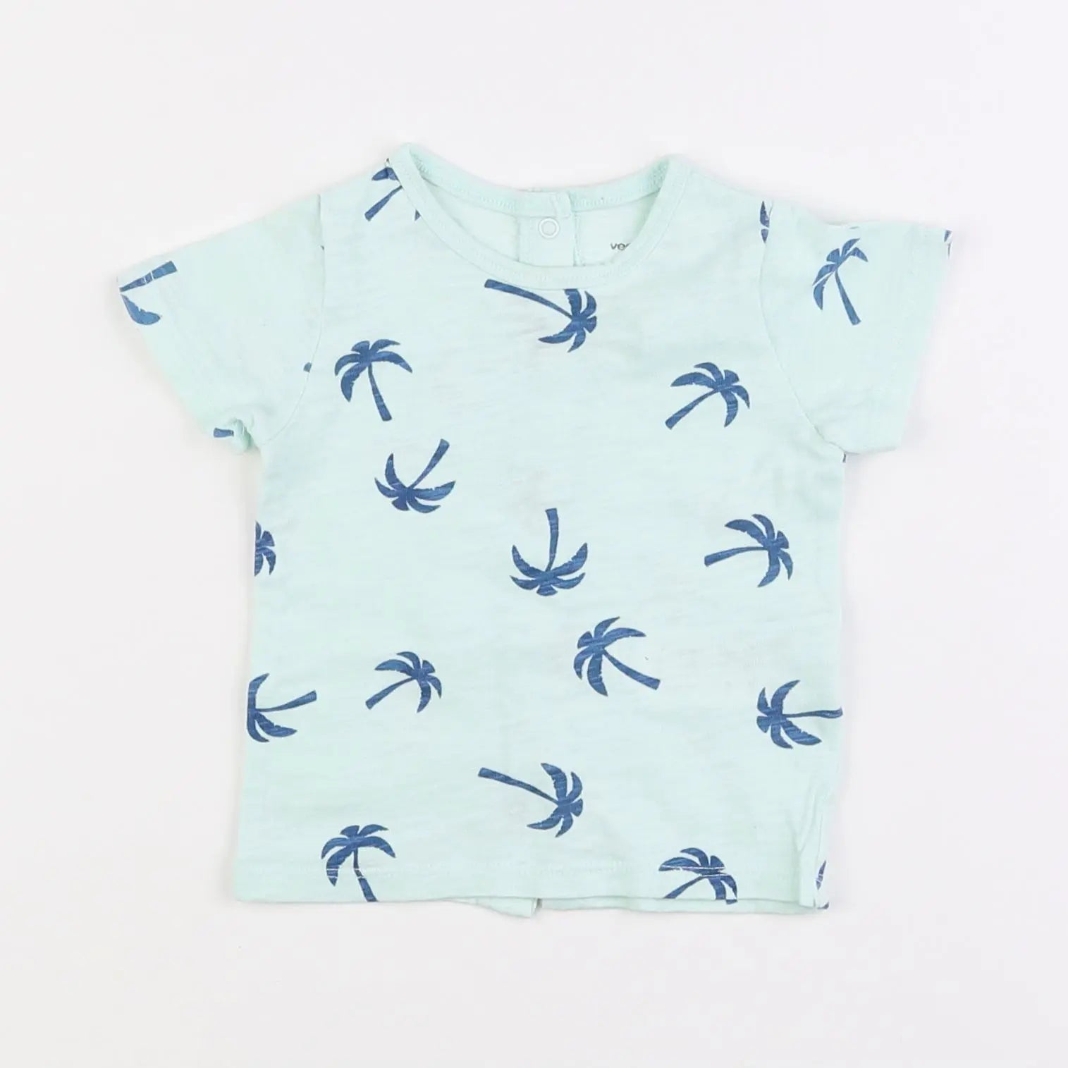 Vertbaudet - tee-shirt vert - 6 mois
