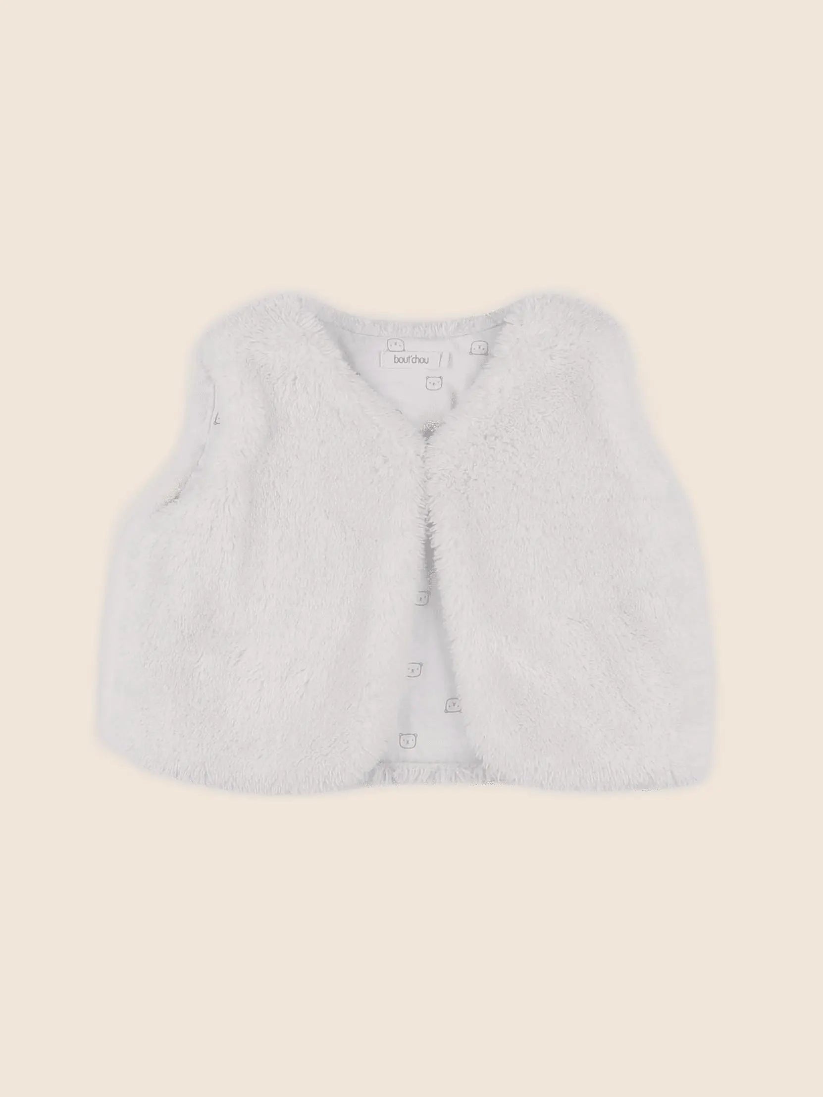 Boutchou - gilet beige - 6 mois