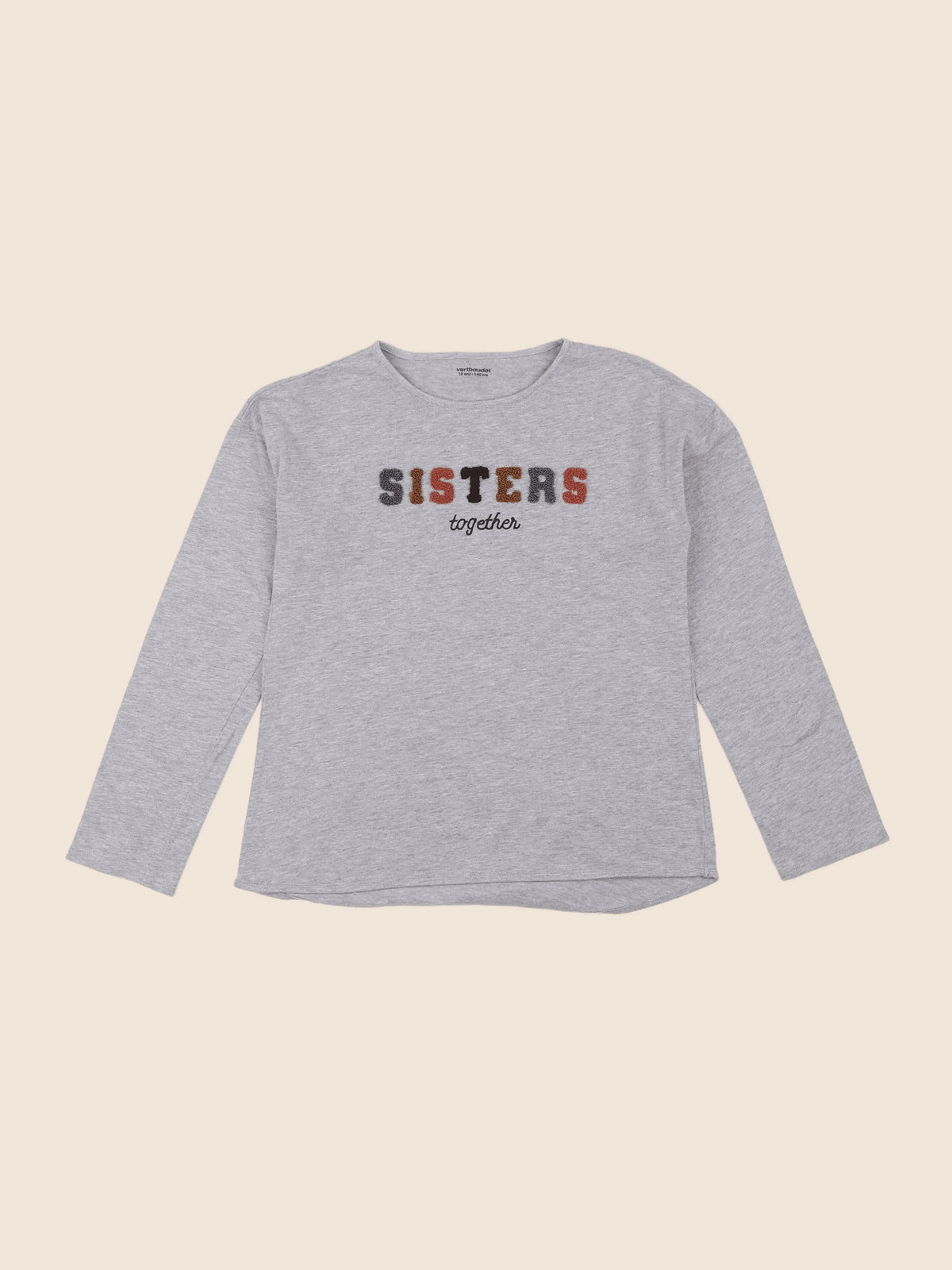 Vertbaudet - tee-shirt gris - 10 ans