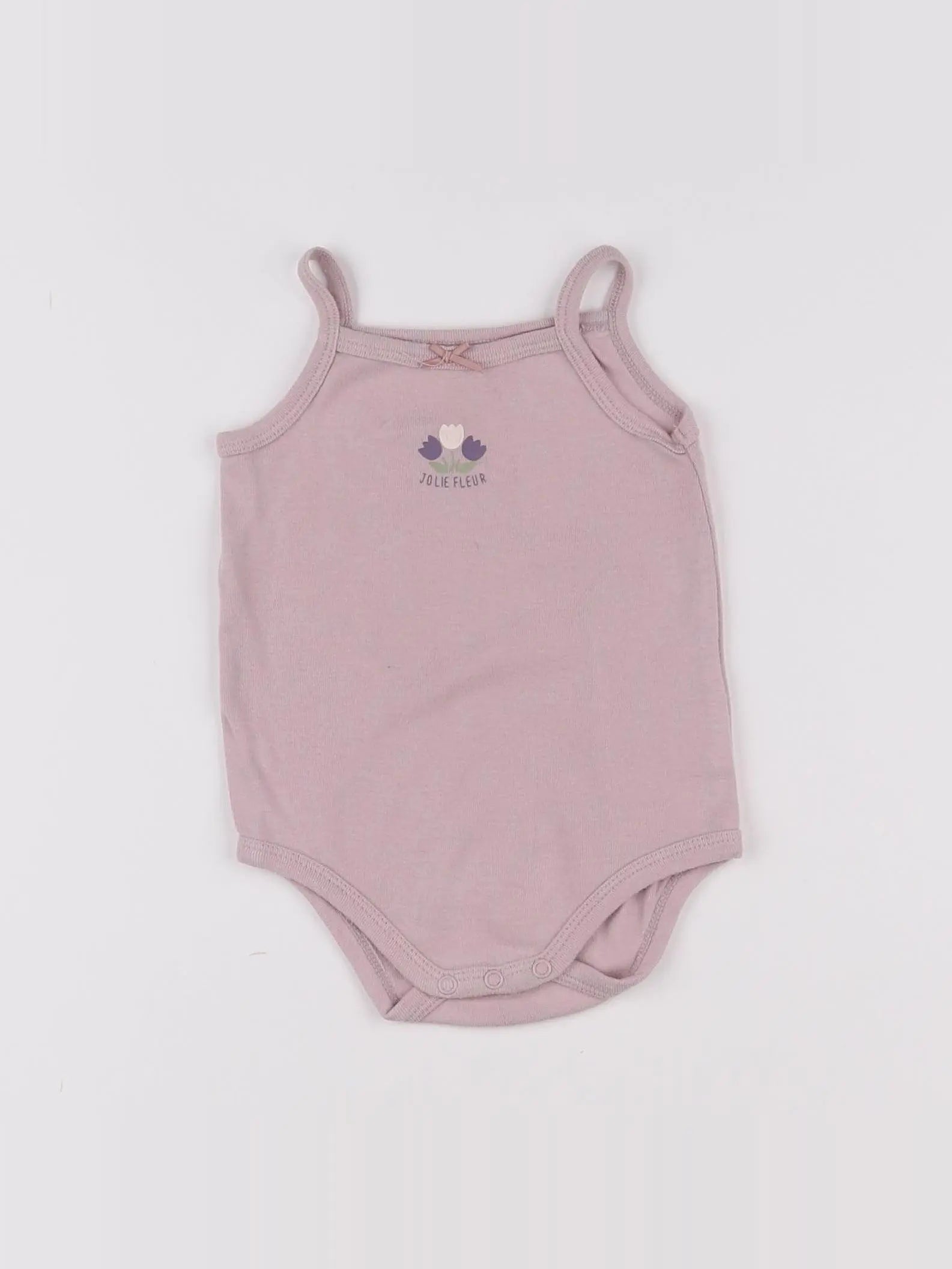 La Redoute - body rose - 6 mois