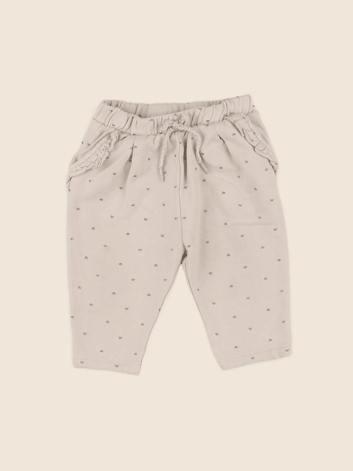 Vertbaudet - pantalon beige - 9 mois