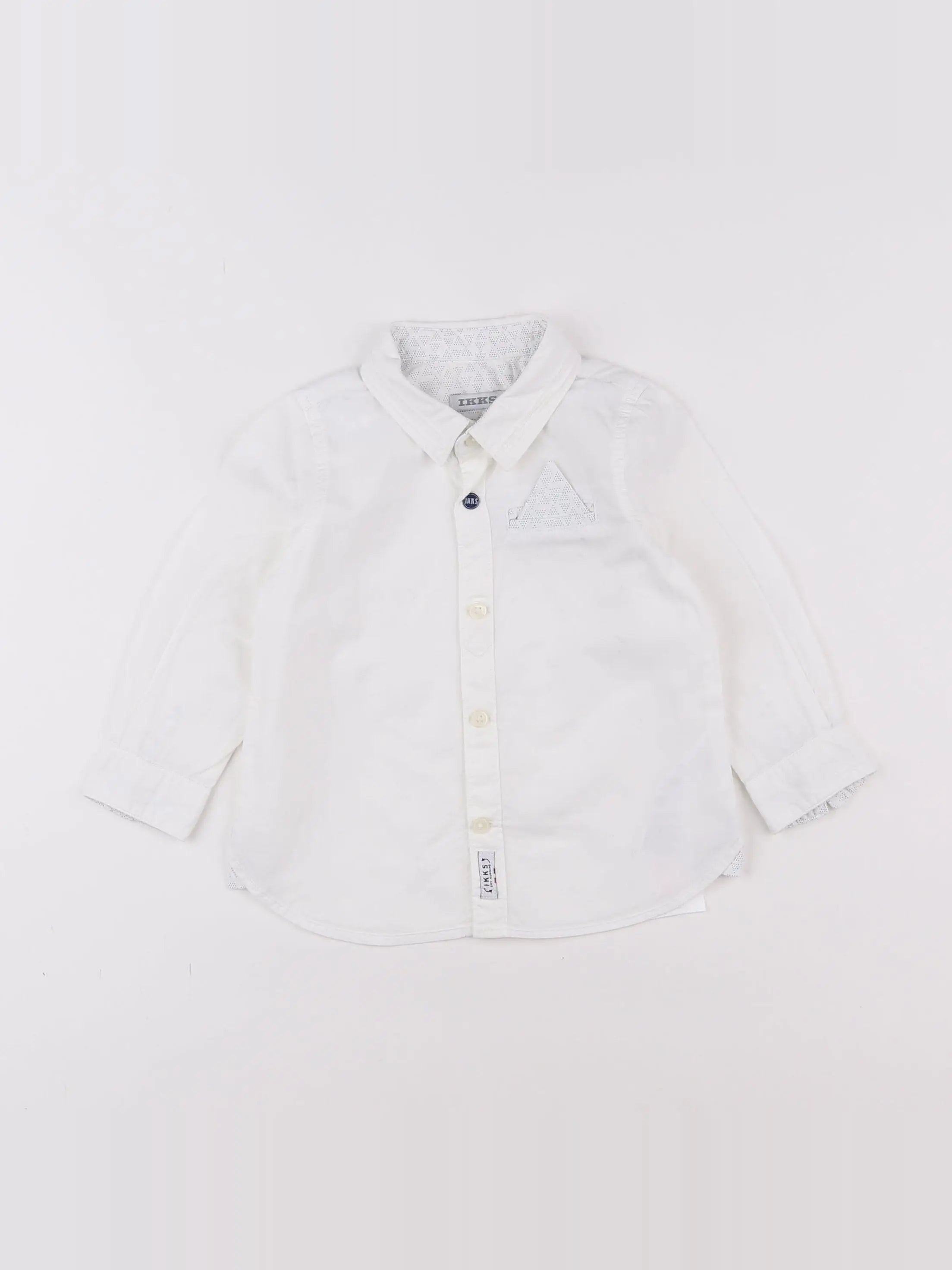 IKKS - chemise blanc - 12 mois