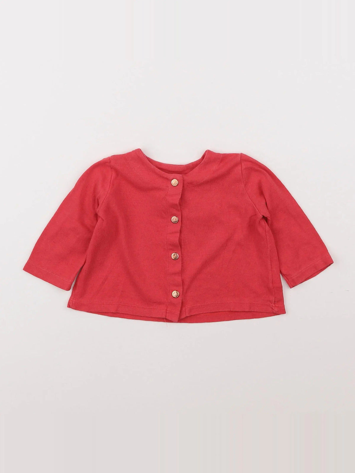 Petit Bateau - tee-shirt rose - 6 mois
