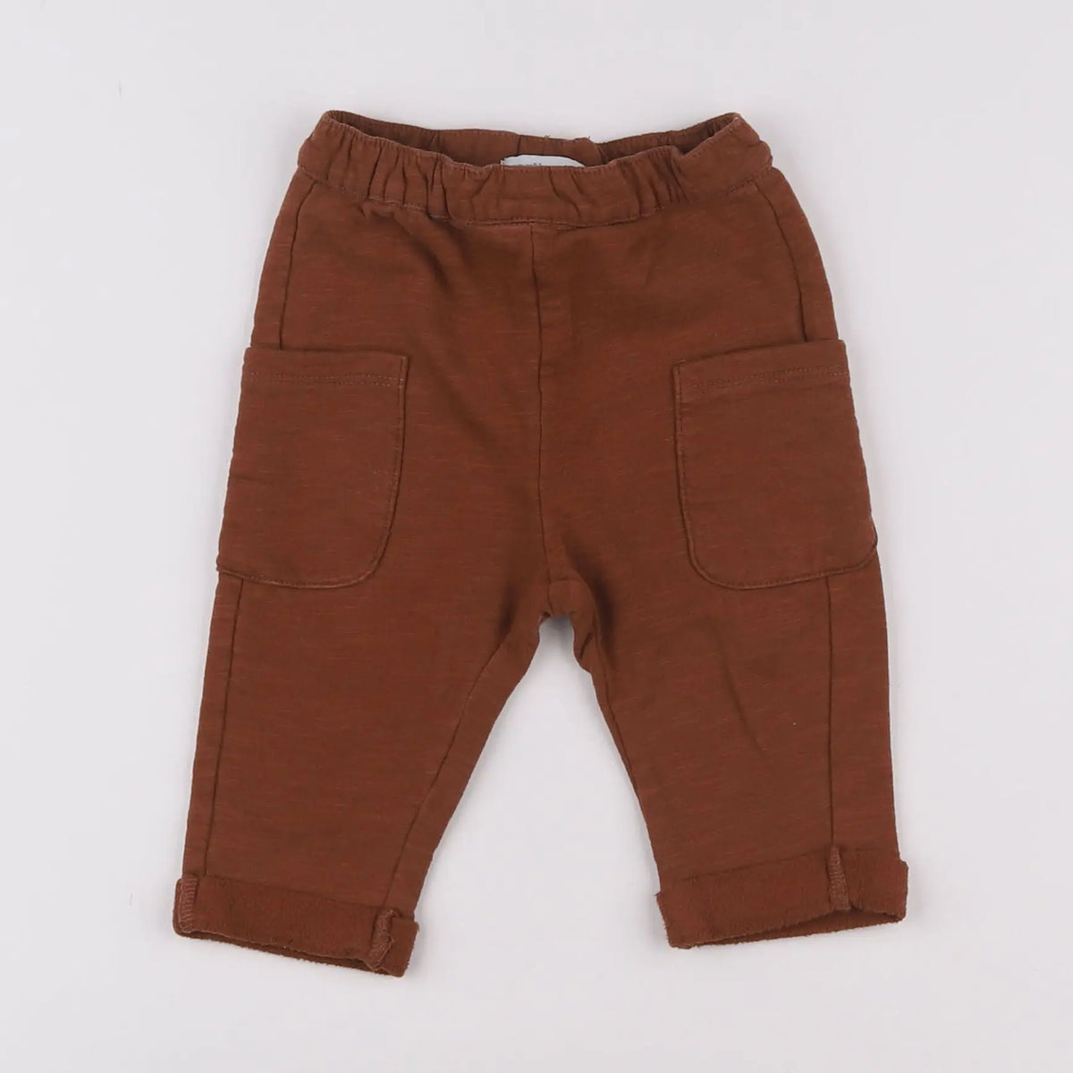 Vertbaudet - pantalon marron - 6 mois