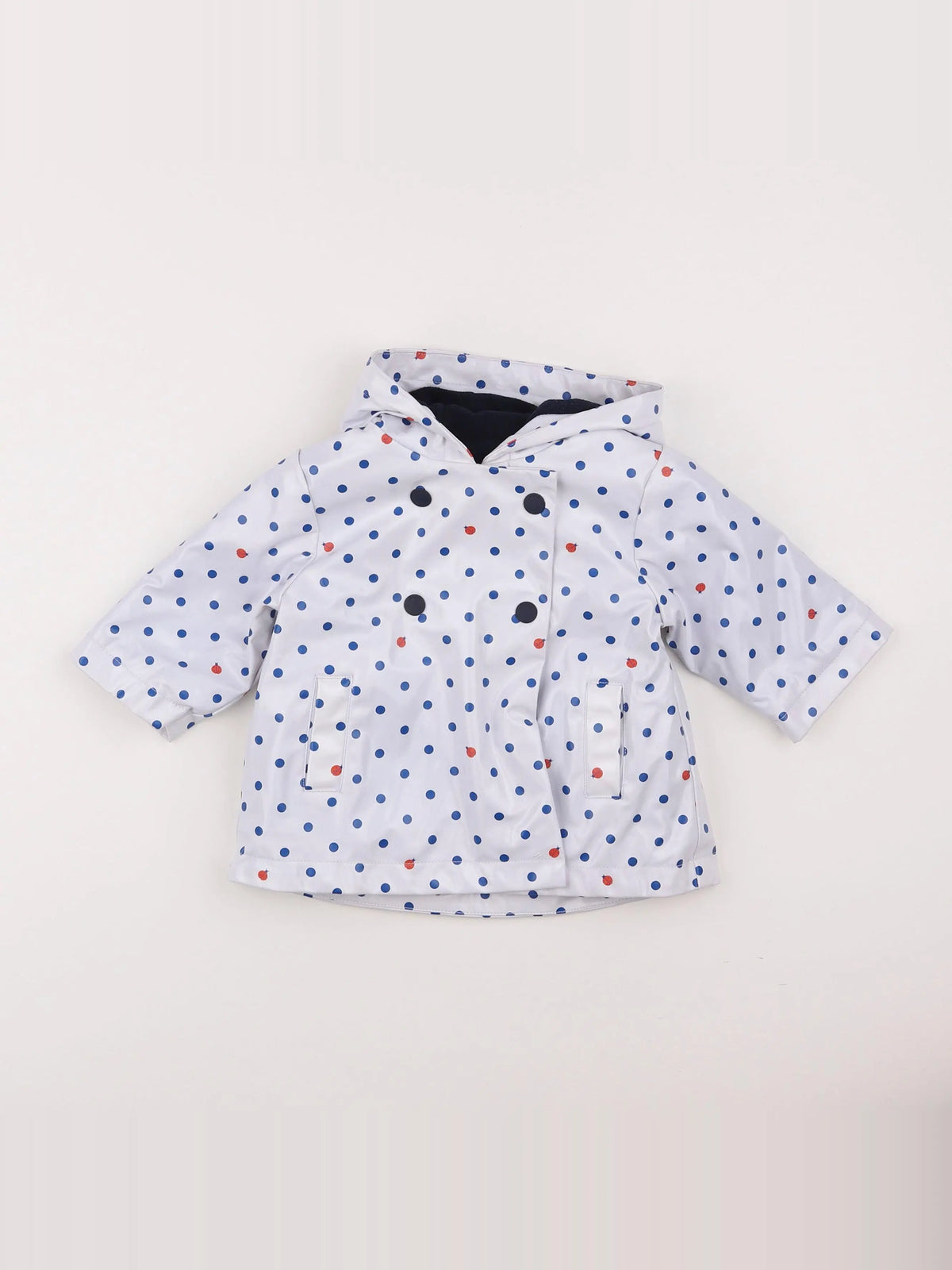 Jacadi - imperméable blanc - 6 mois