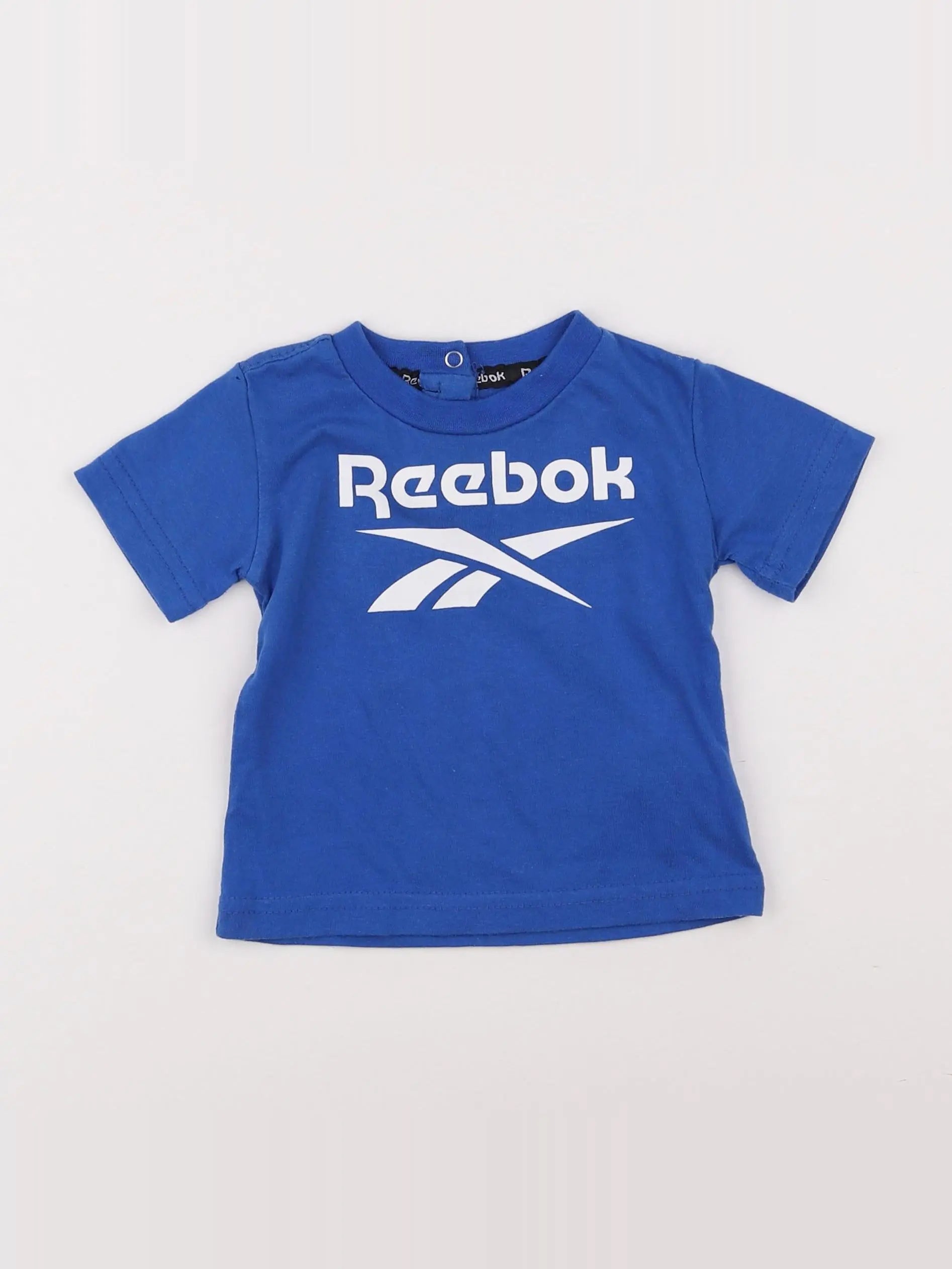 Reebok - tee-shirt bleu - 3/6 mois