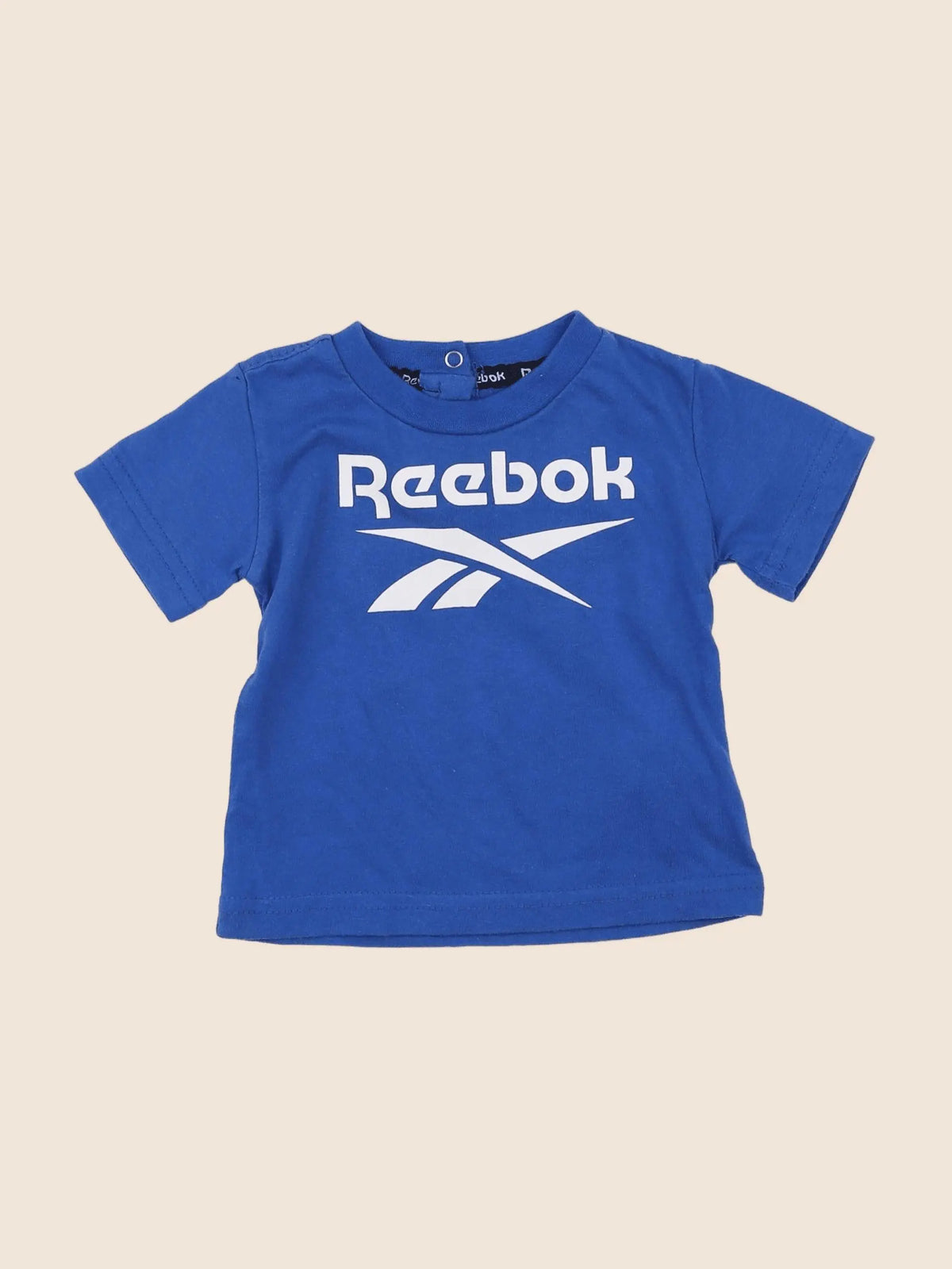 Reebok - tee-shirt bleu - 3/6 mois