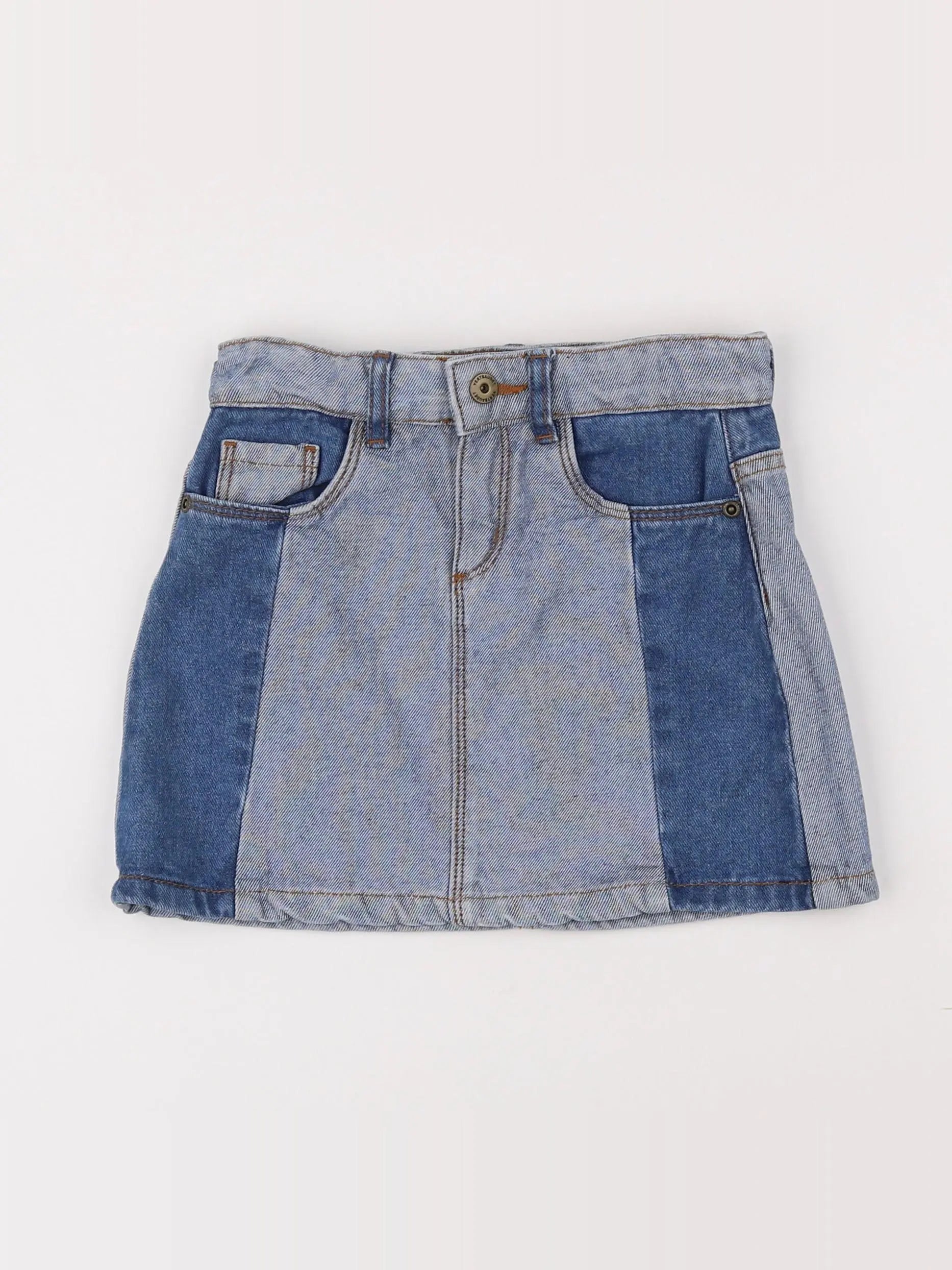 Vertbaudet - jupe bleu - 6 ans