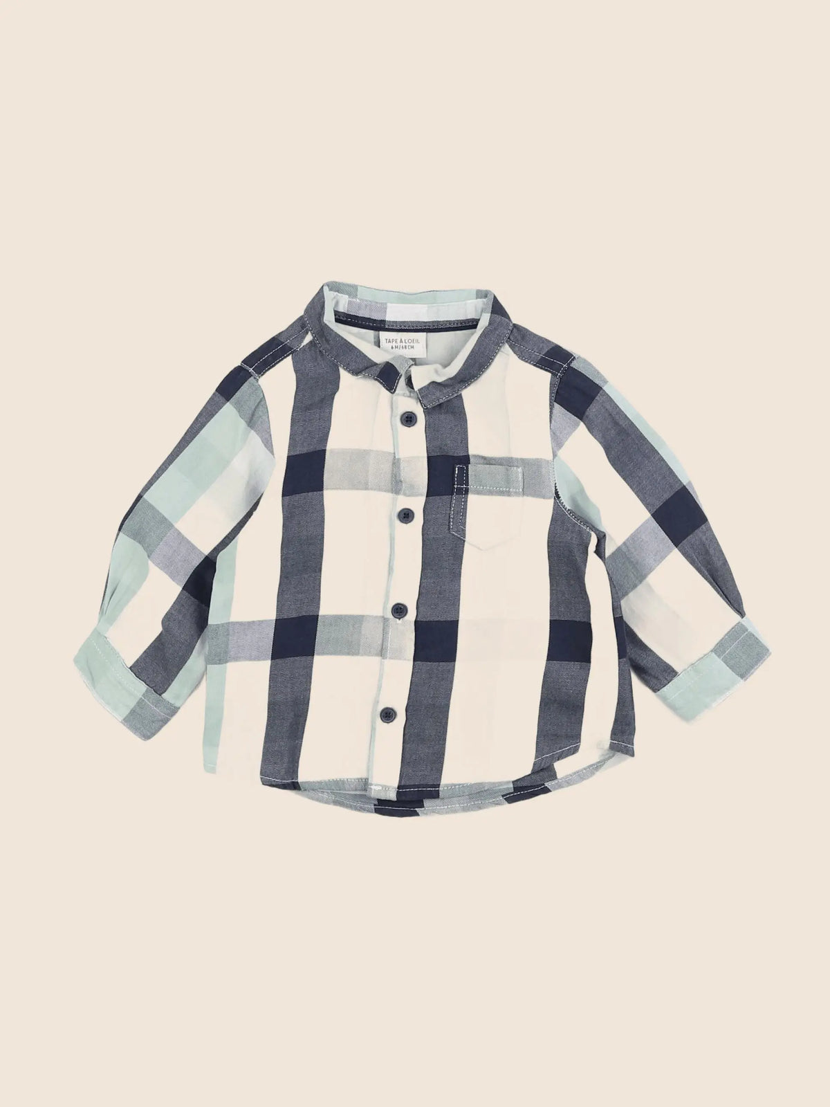 Tape à l'oeil - chemise multicolore - 6 mois