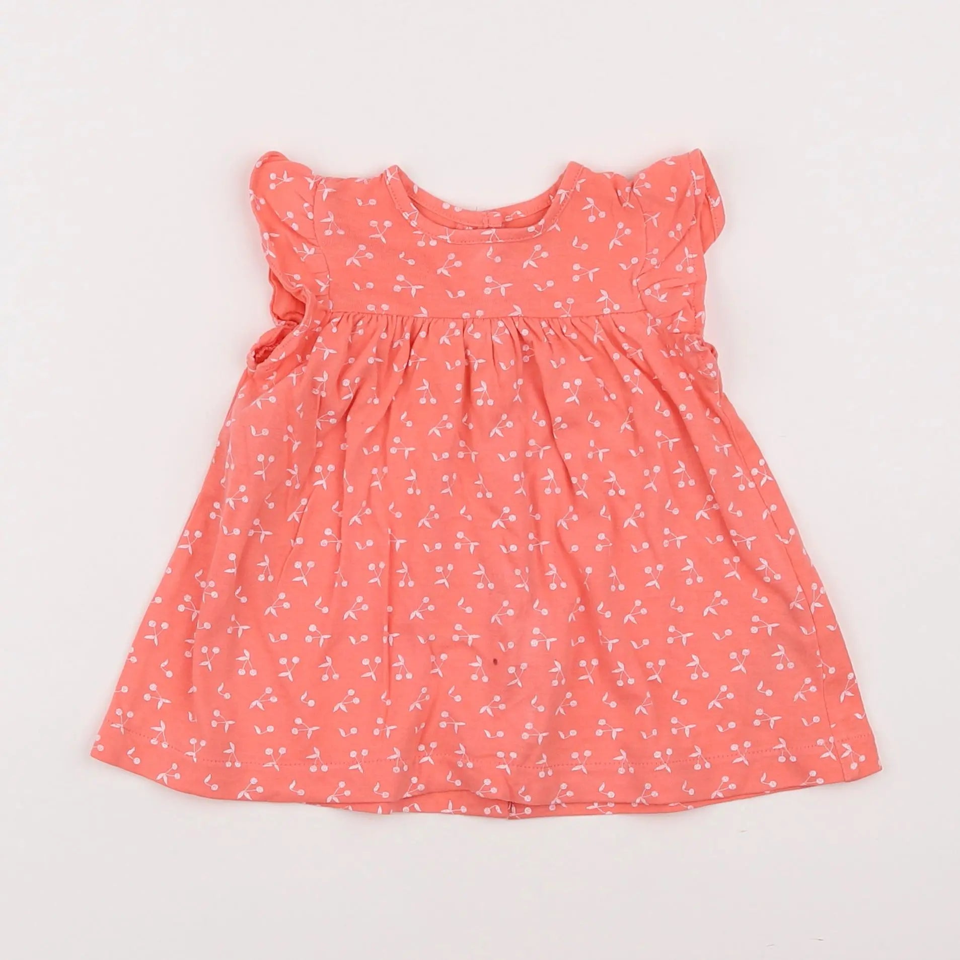 Vertbaudet - robe rose - 3 mois