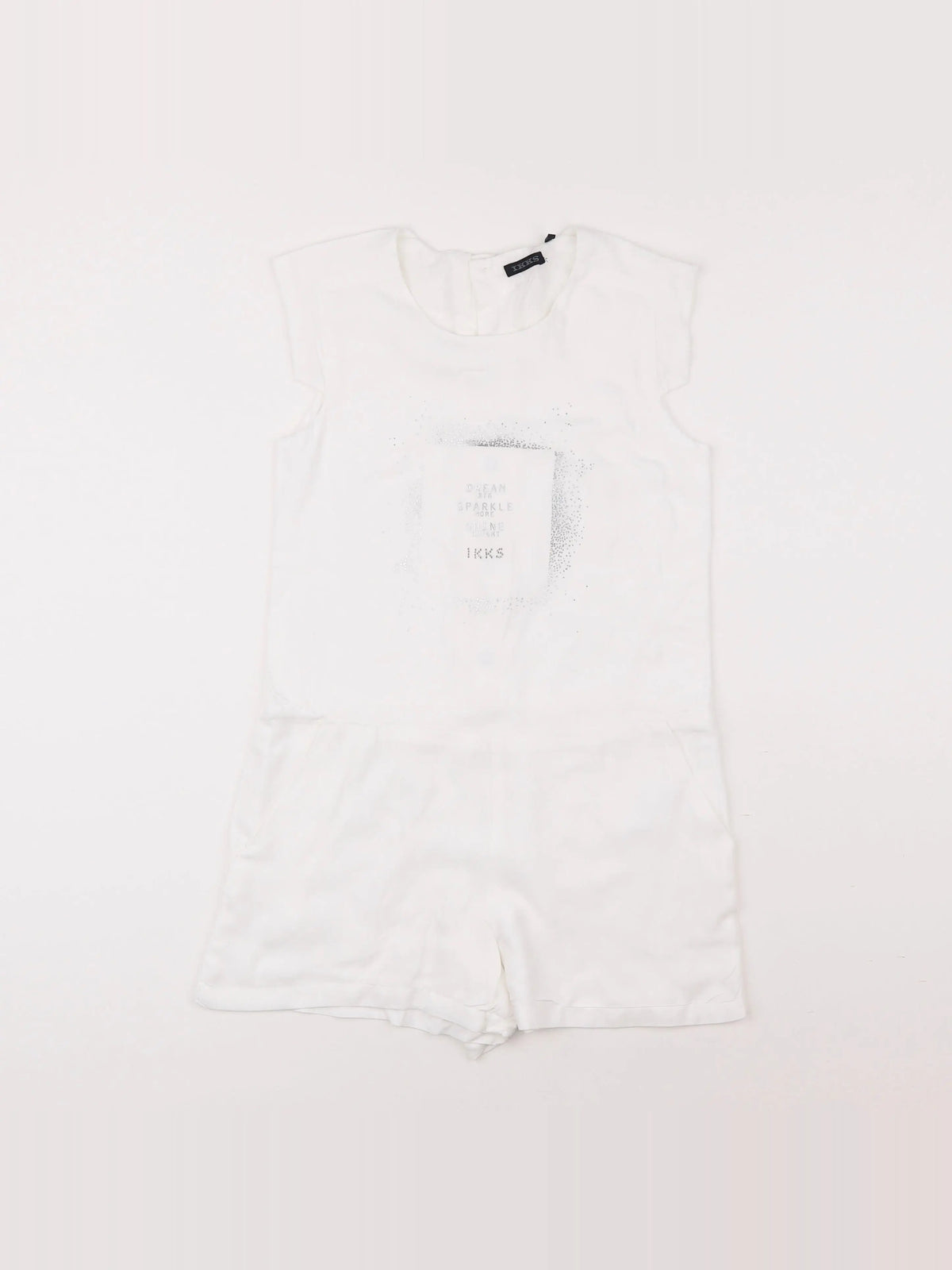 IKKS - combinaison blanc - 8 ans