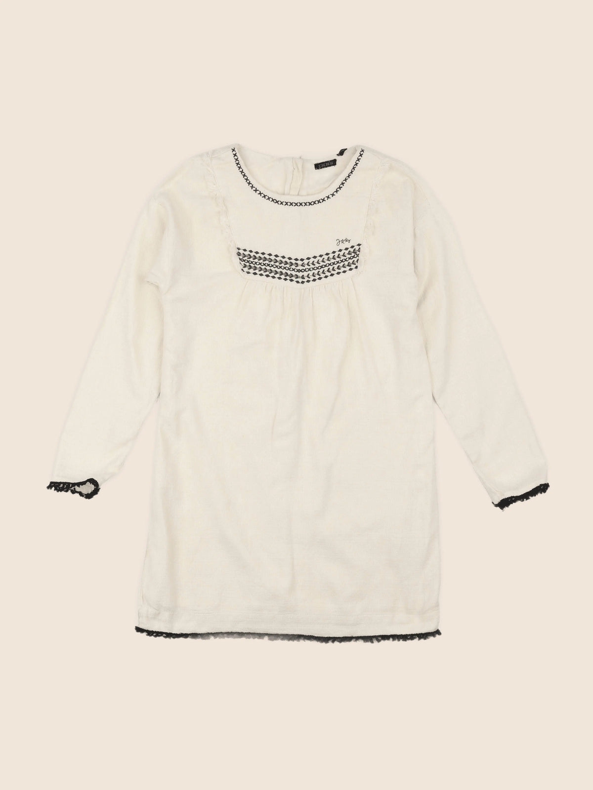 IKKS - robe beige - 10 ans