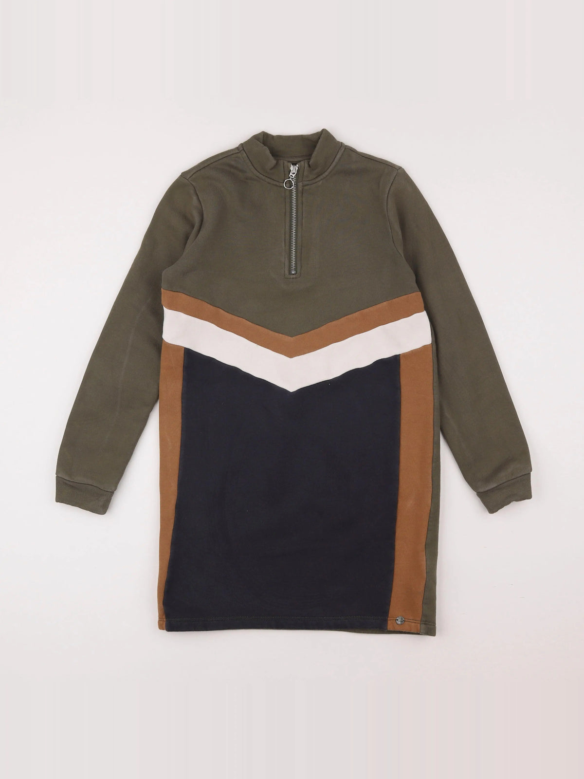 IKKS - robe vert, bleu - 10 ans