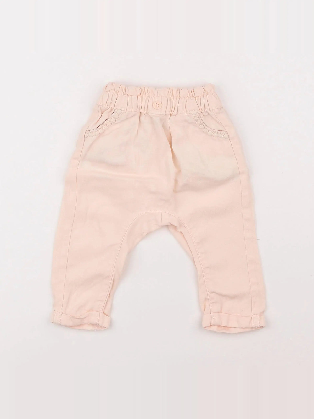 Tape à l'oeil - pantalon rose - 9 mois