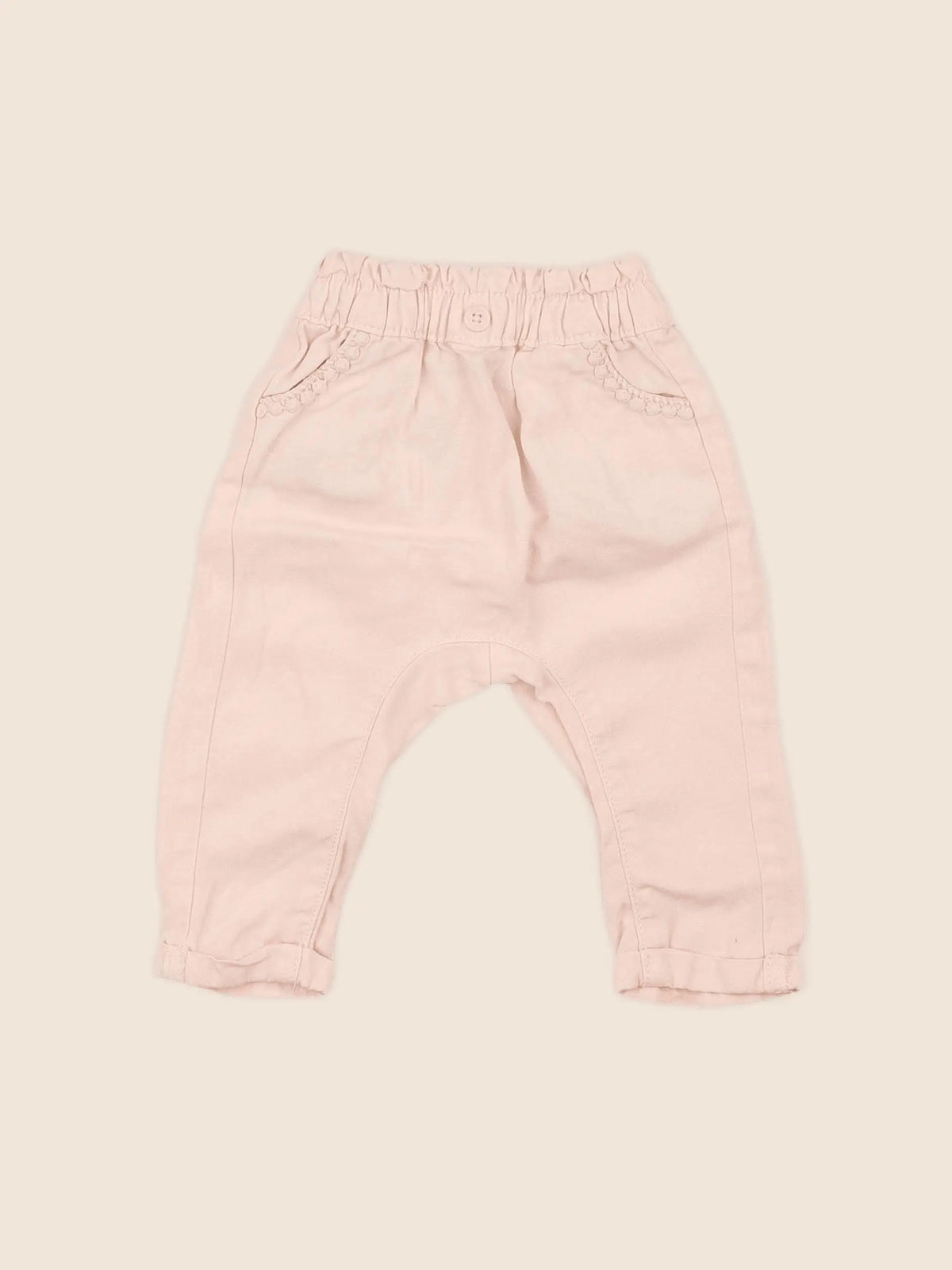Tape à l'oeil - pantalon rose - 9 mois