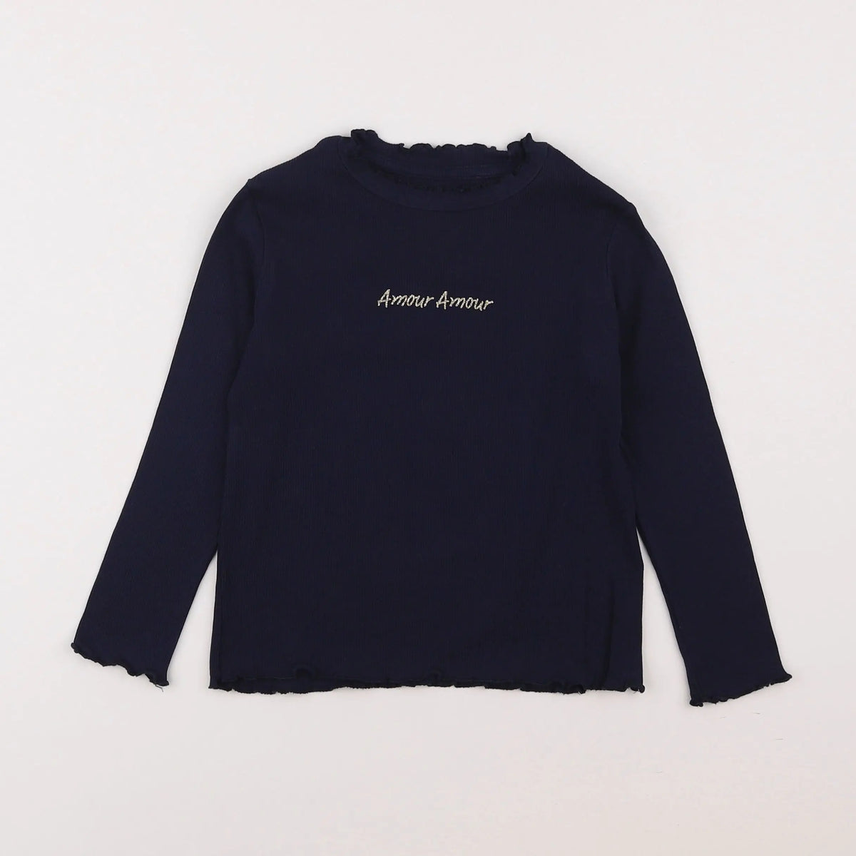 Vertbaudet - tee-shirt bleu - 6 ans