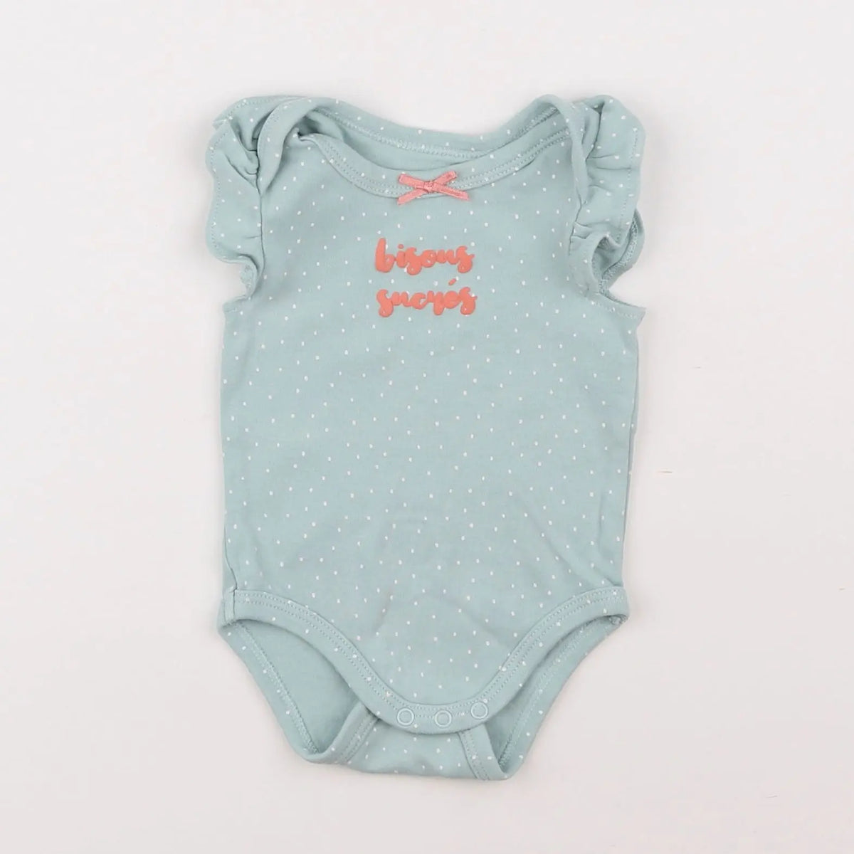 Vertbaudet - body vert - 3 mois
