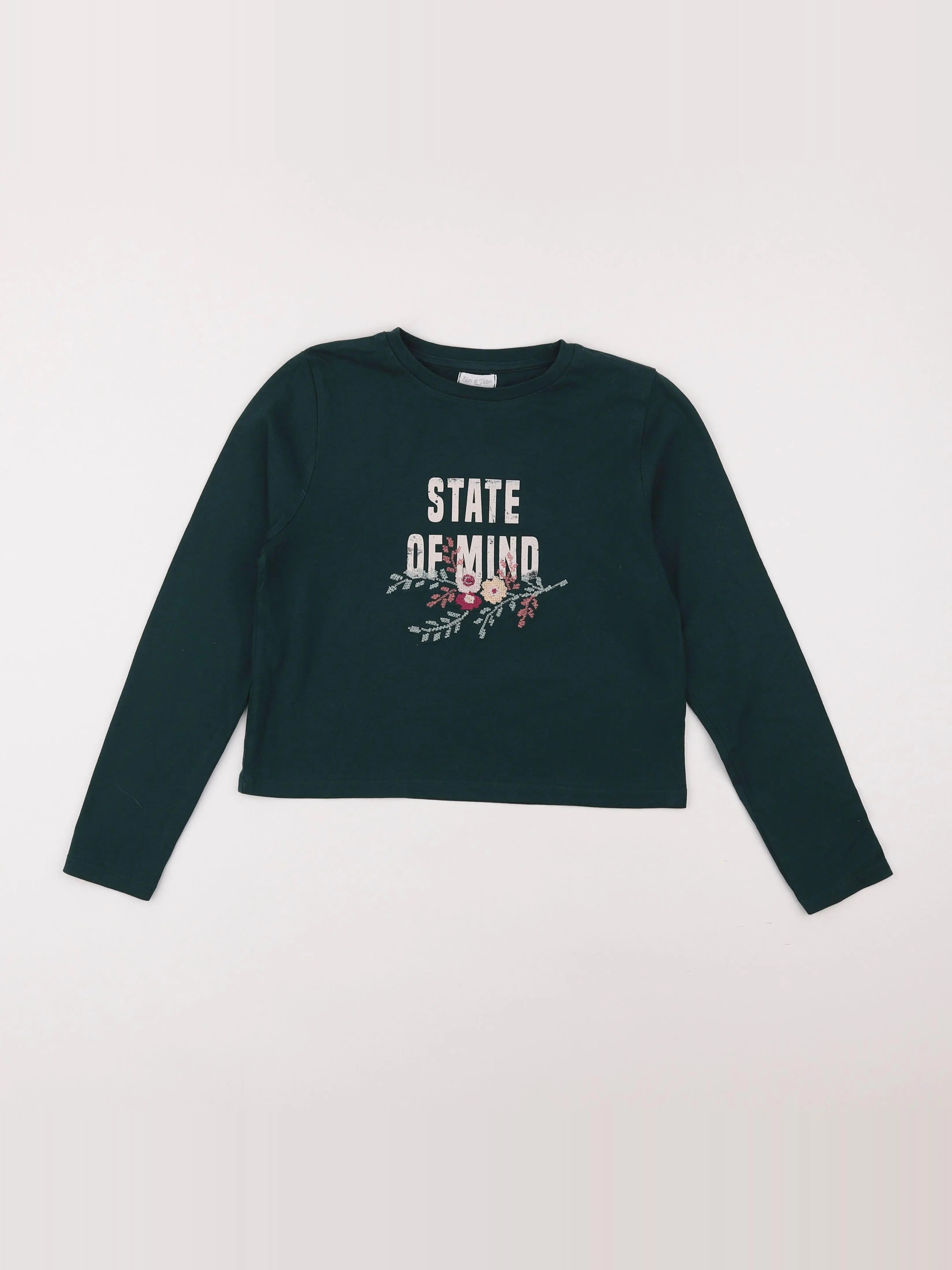 Eden & Victor - tee-shirt vert - 10 ans