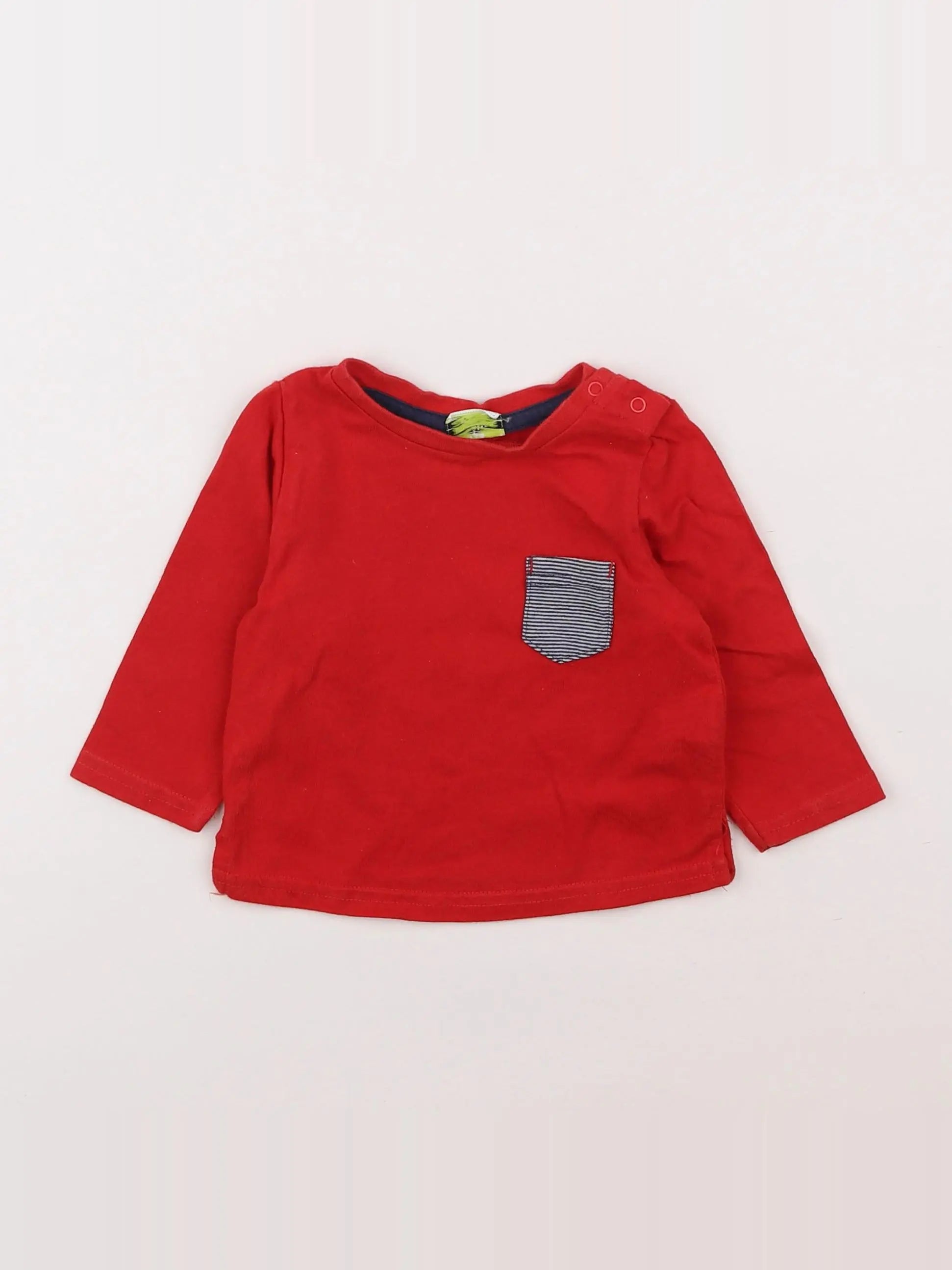 Tape à l'oeil - tee-shirt rouge - 6 mois