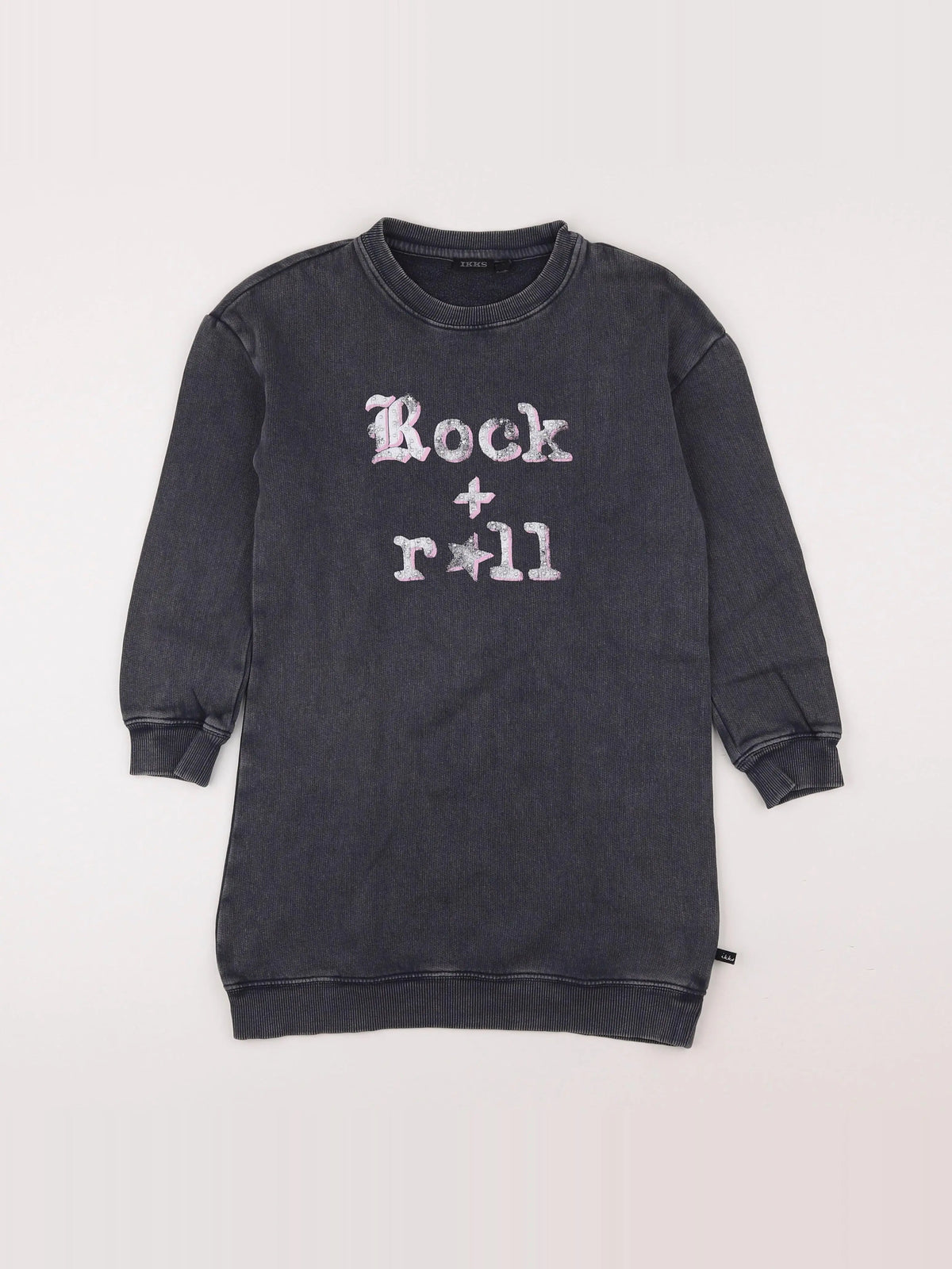 IKKS - robe gris - 8 ans