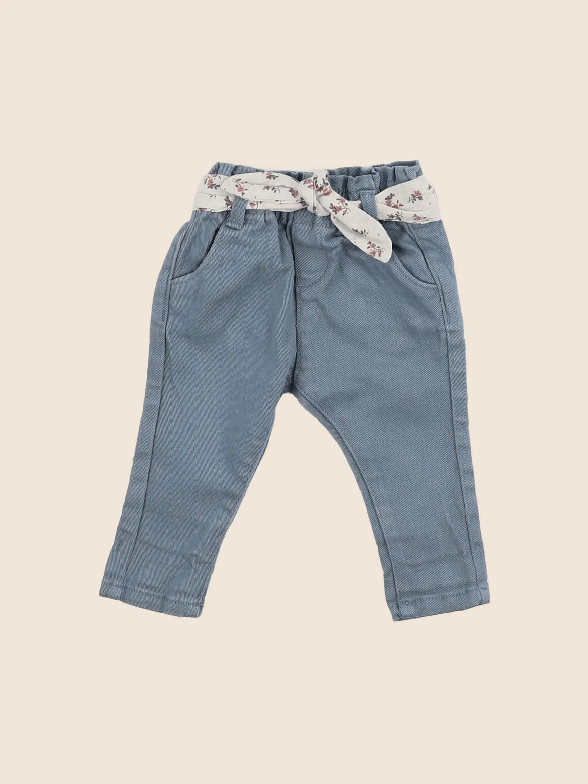 Vertbaudet - jean bleu - 3 mois