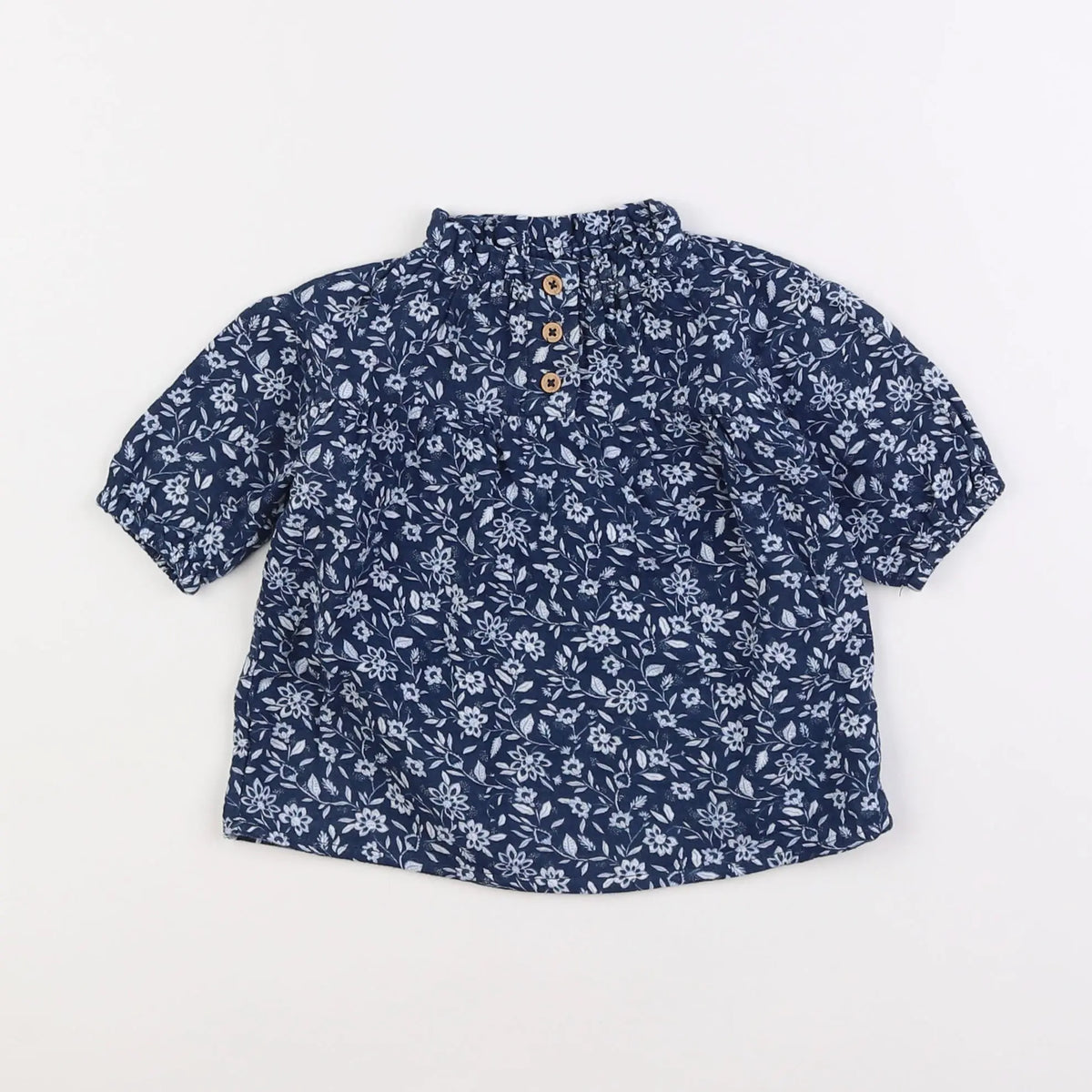 Vertbaudet - robe bleu - 3 mois