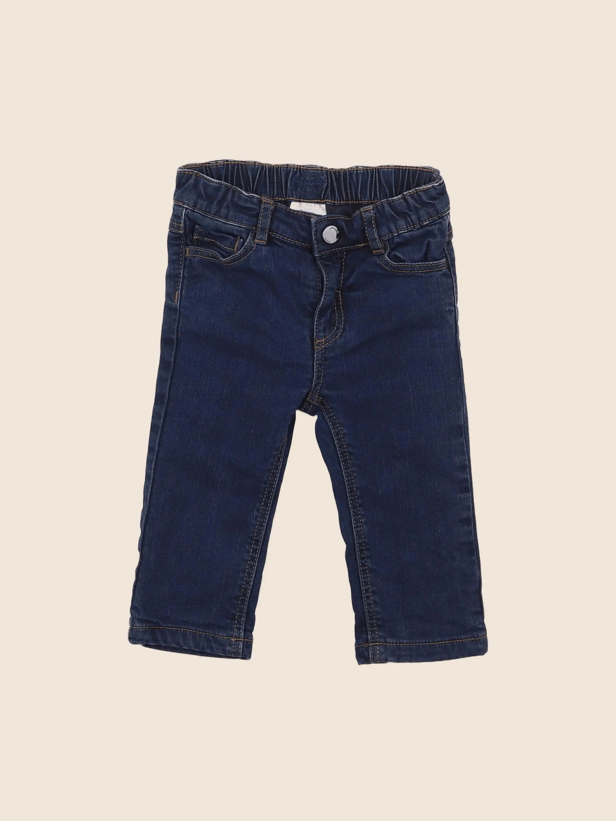 Jacadi - jean bleu - 12 mois