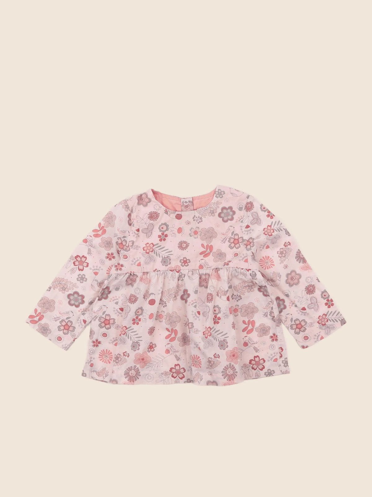 Vertbaudet - blouse rose - 2 ans