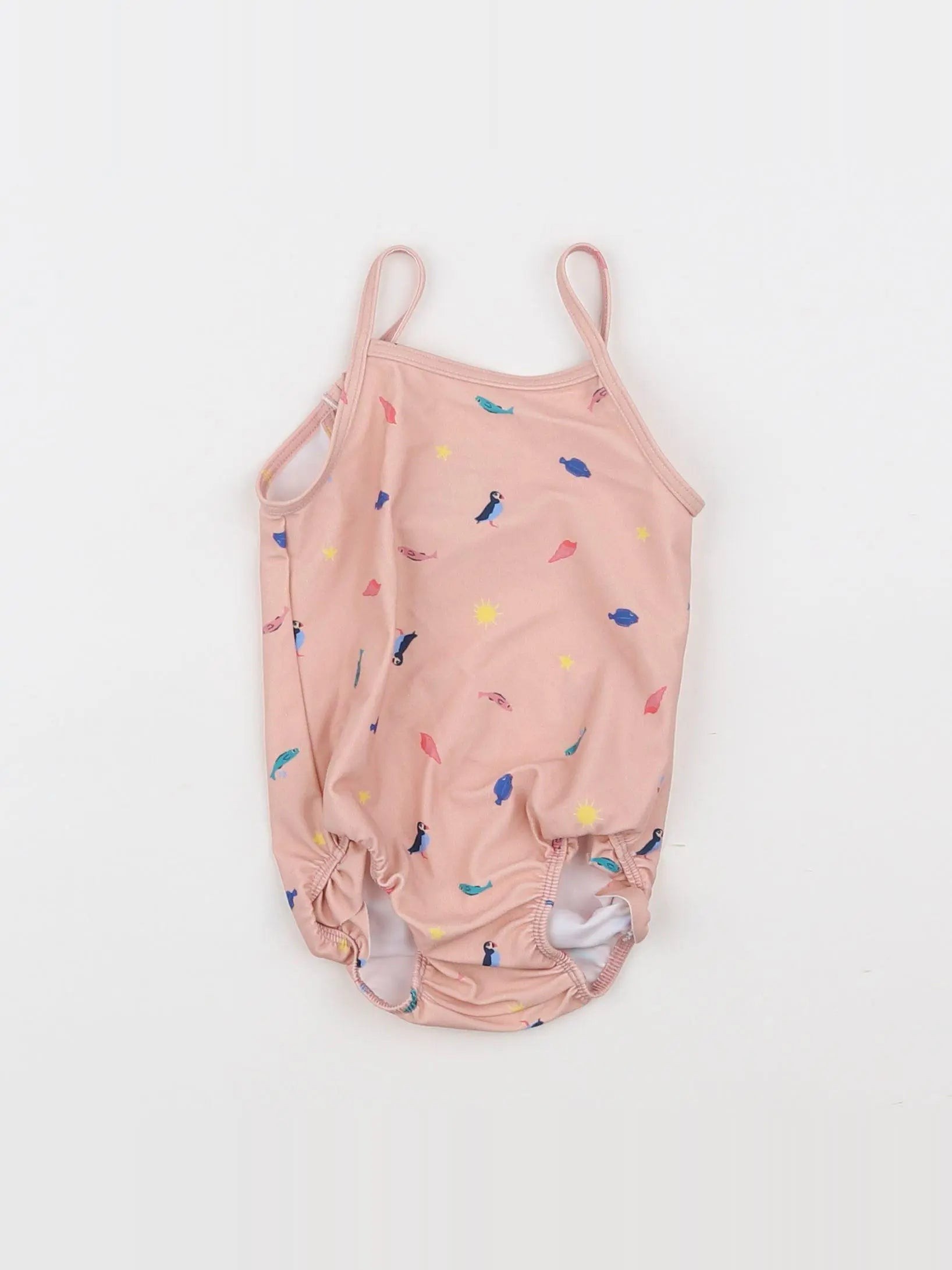 Petit Bateau - maillot de bain rose - 12 mois