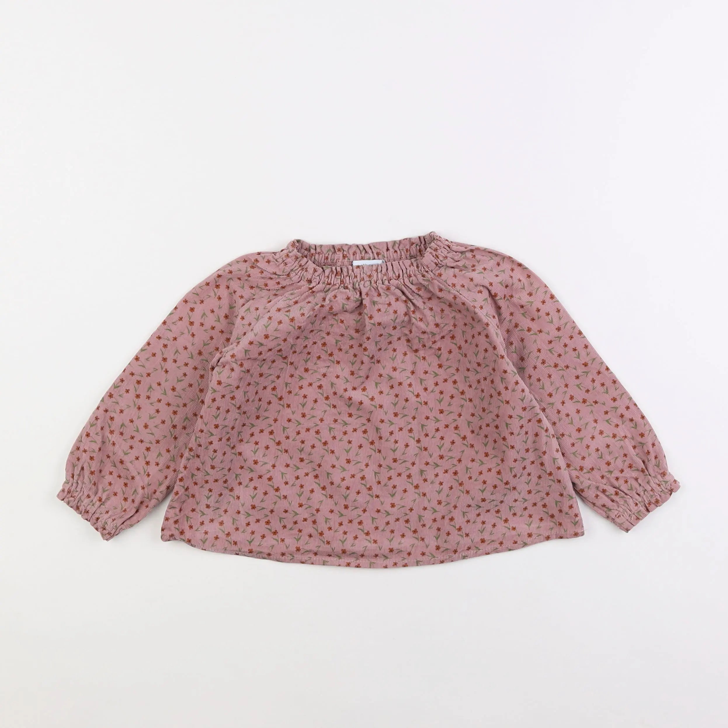 Vertbaudet - blouse rose - 2 ans