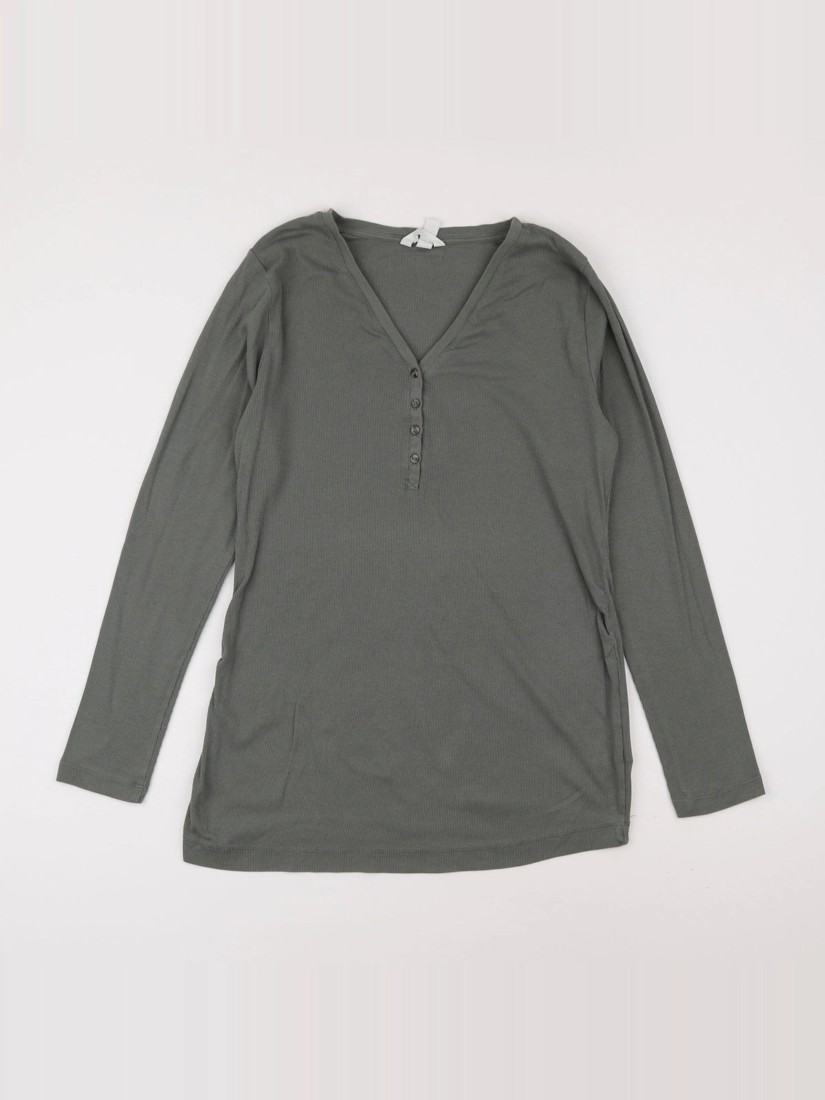 H&M - tee-shirt grossesse vert - xl