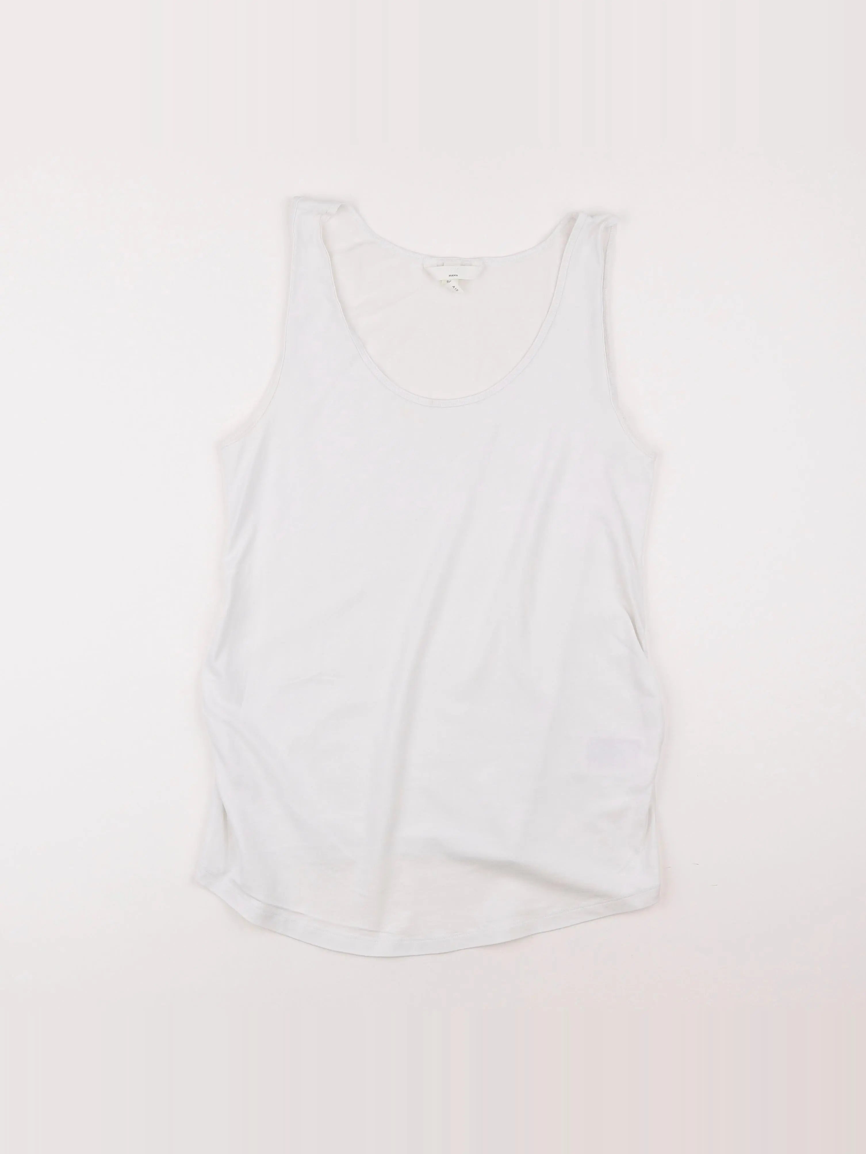 H&M - tee-shirt grossesse blanc - m