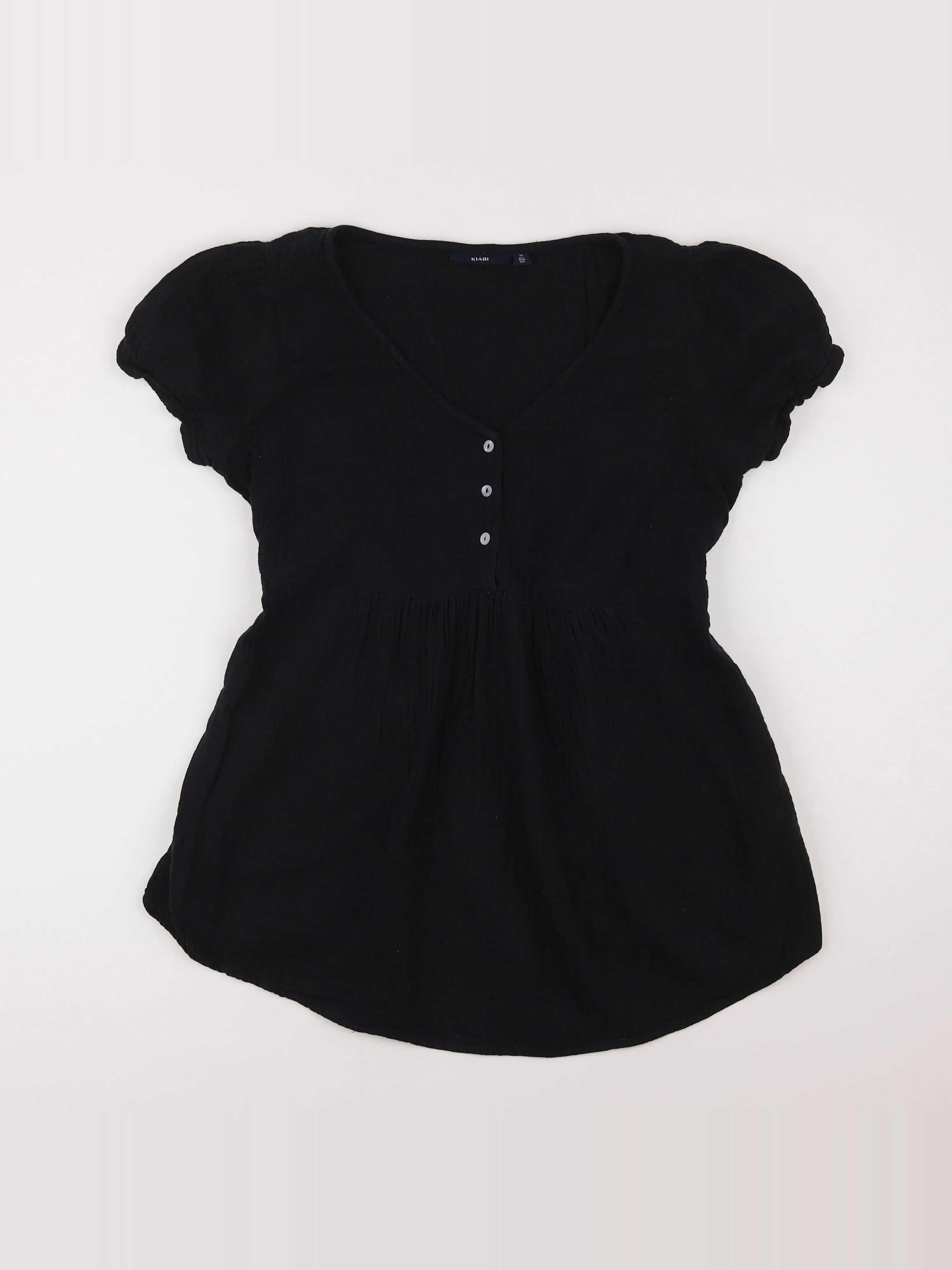 Kiabi - blouse grossesse noir - 38