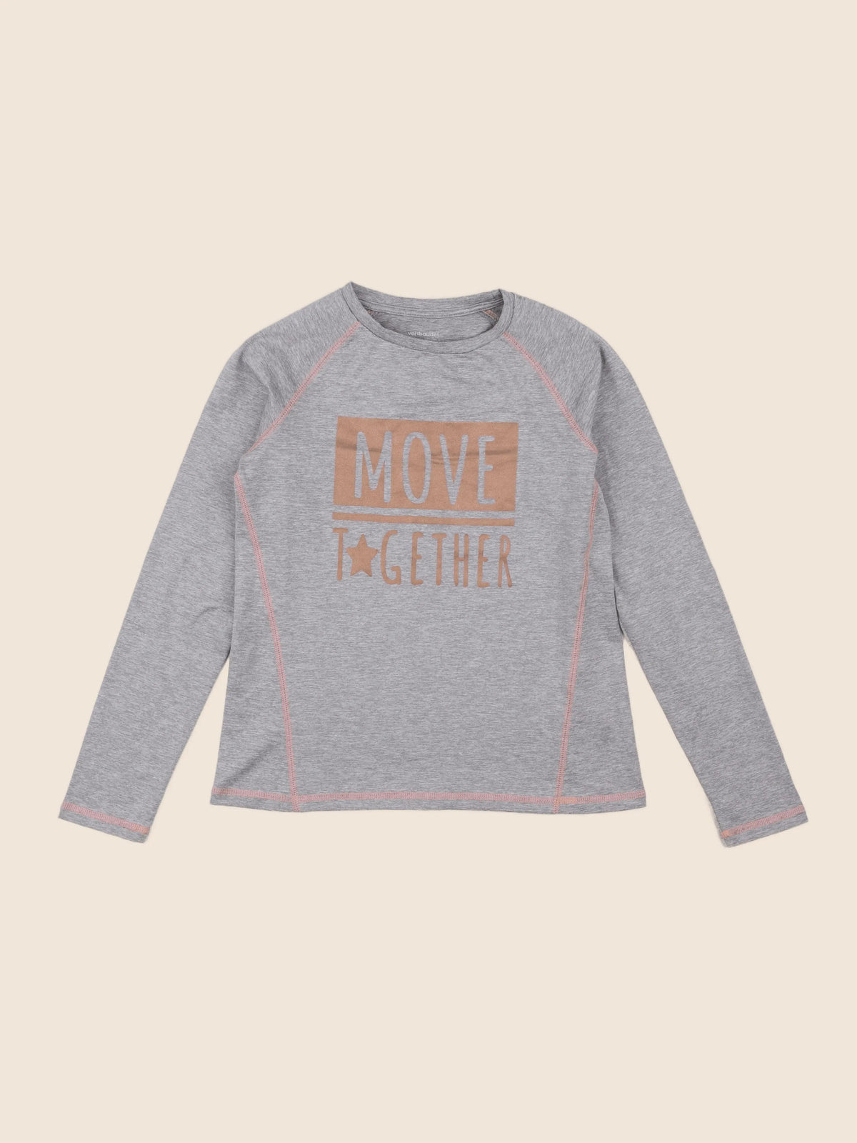 Vertbaudet - tee-shirt gris - 10 ans