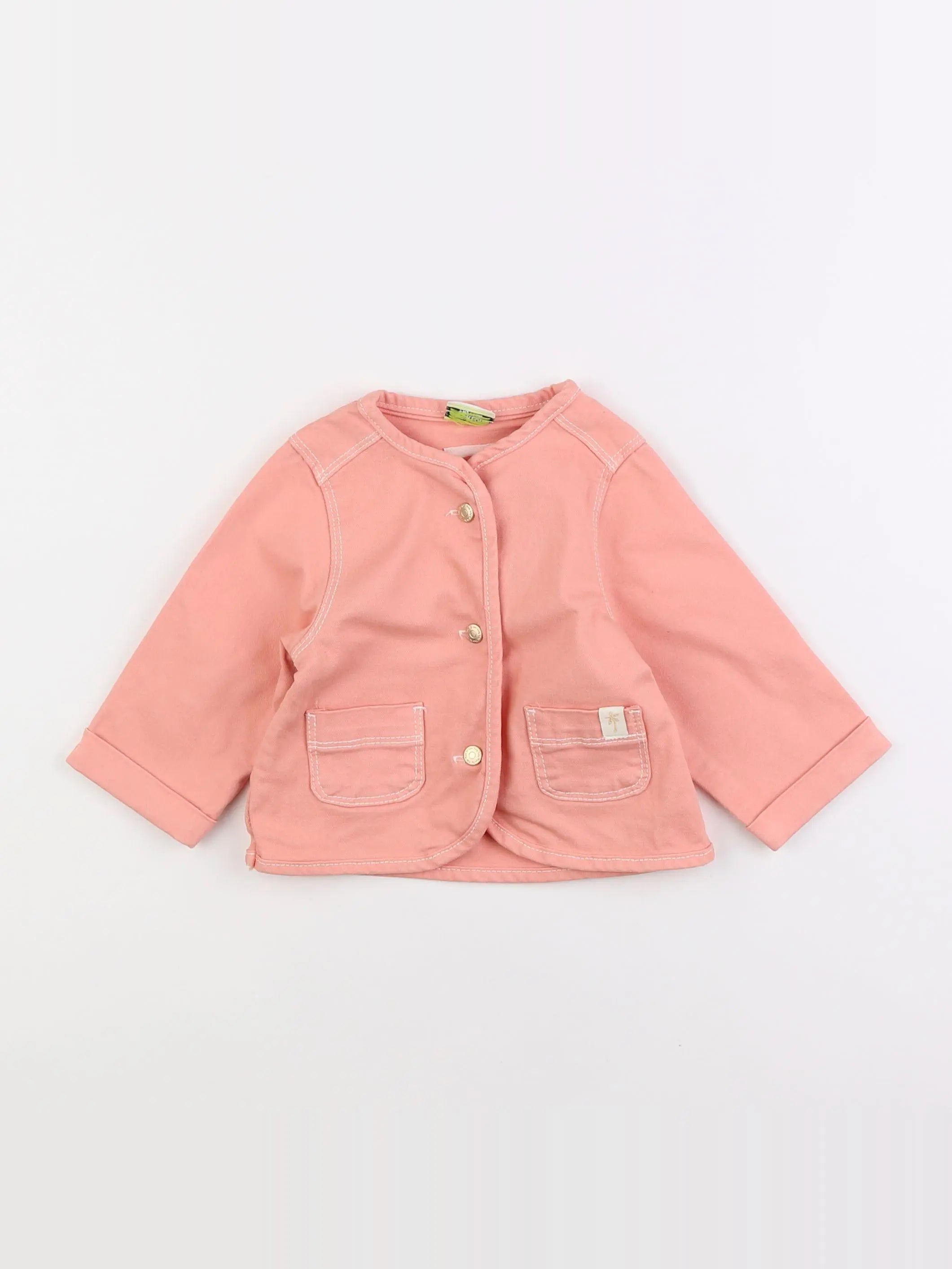 Tape à l'oeil - veste rose - 9 mois