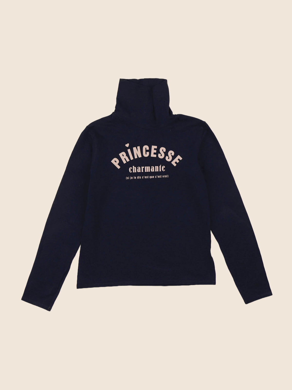 Vertbaudet - sous-pull bleu - 10 ans