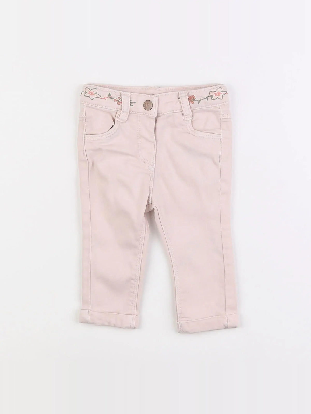 Tape à l'oeil - pantalon rose - 6 mois