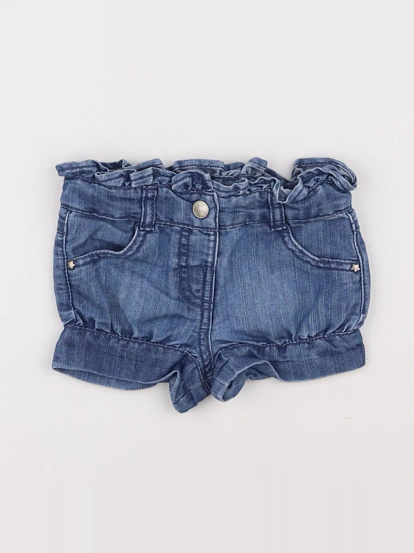 Tape à l'oeil - short bleu - 12 mois