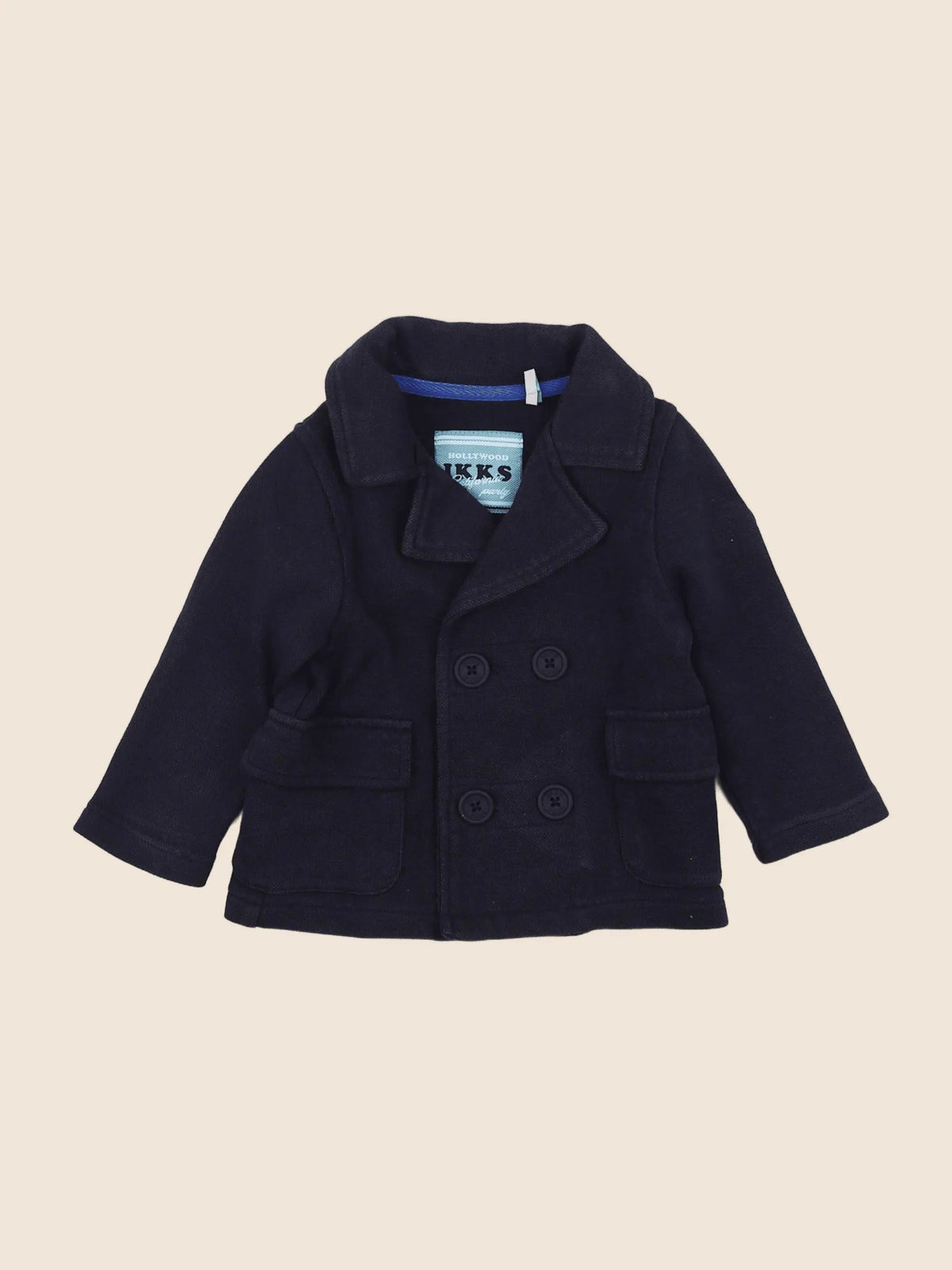 IKKS - veste bleu - 12 mois
