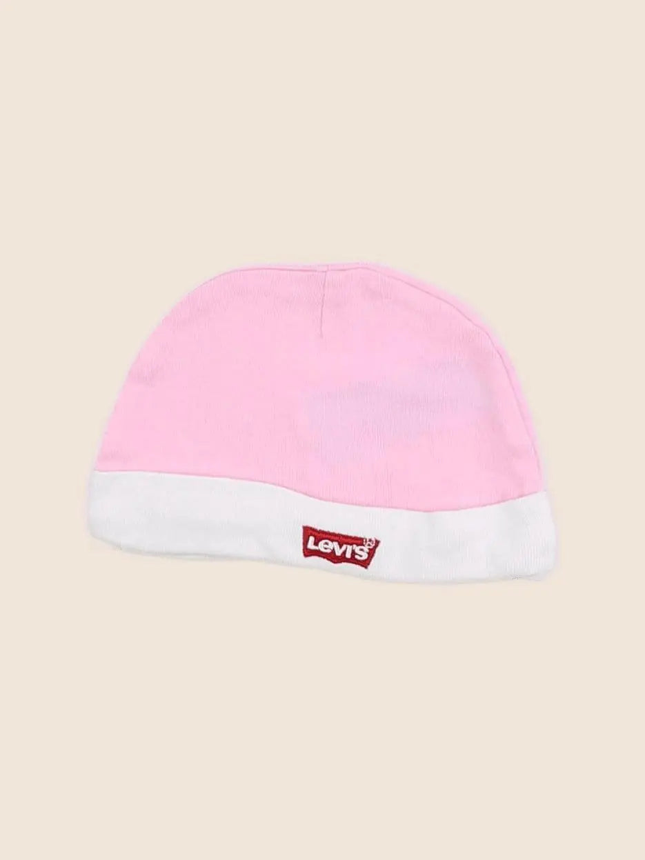 Levi's - bonnet rose - 0/6 mois