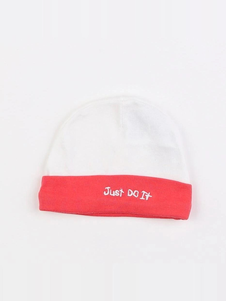 Nike - bonnet blanc - 6/12 mois