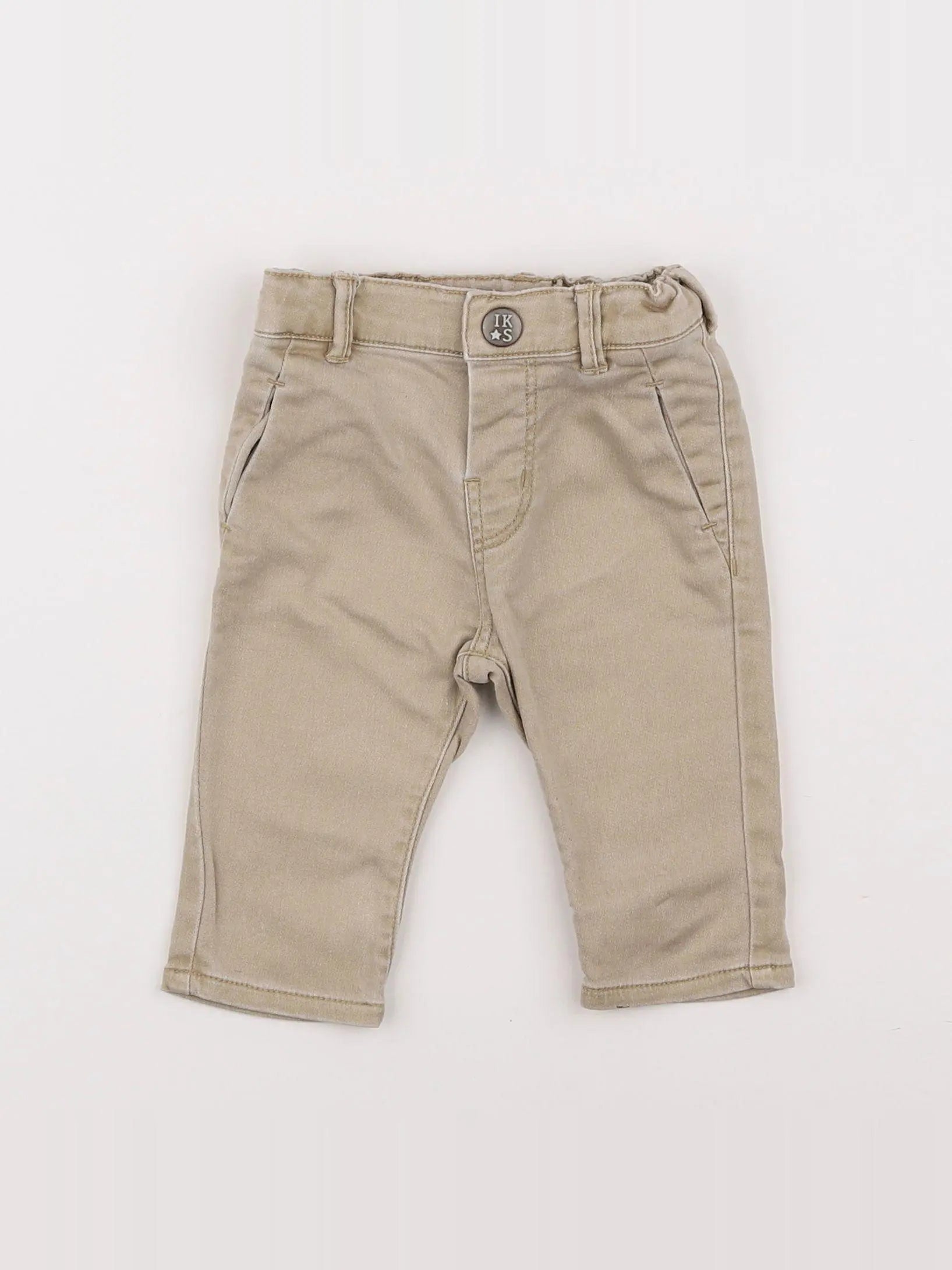 IKKS - pantalon beige - 3 mois