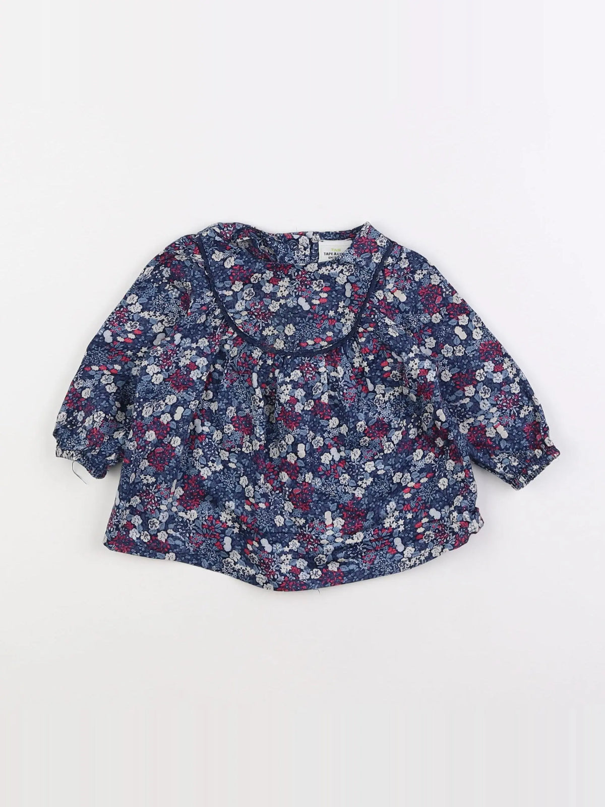 Tape à l'oeil - blouse bleu - 6 mois
